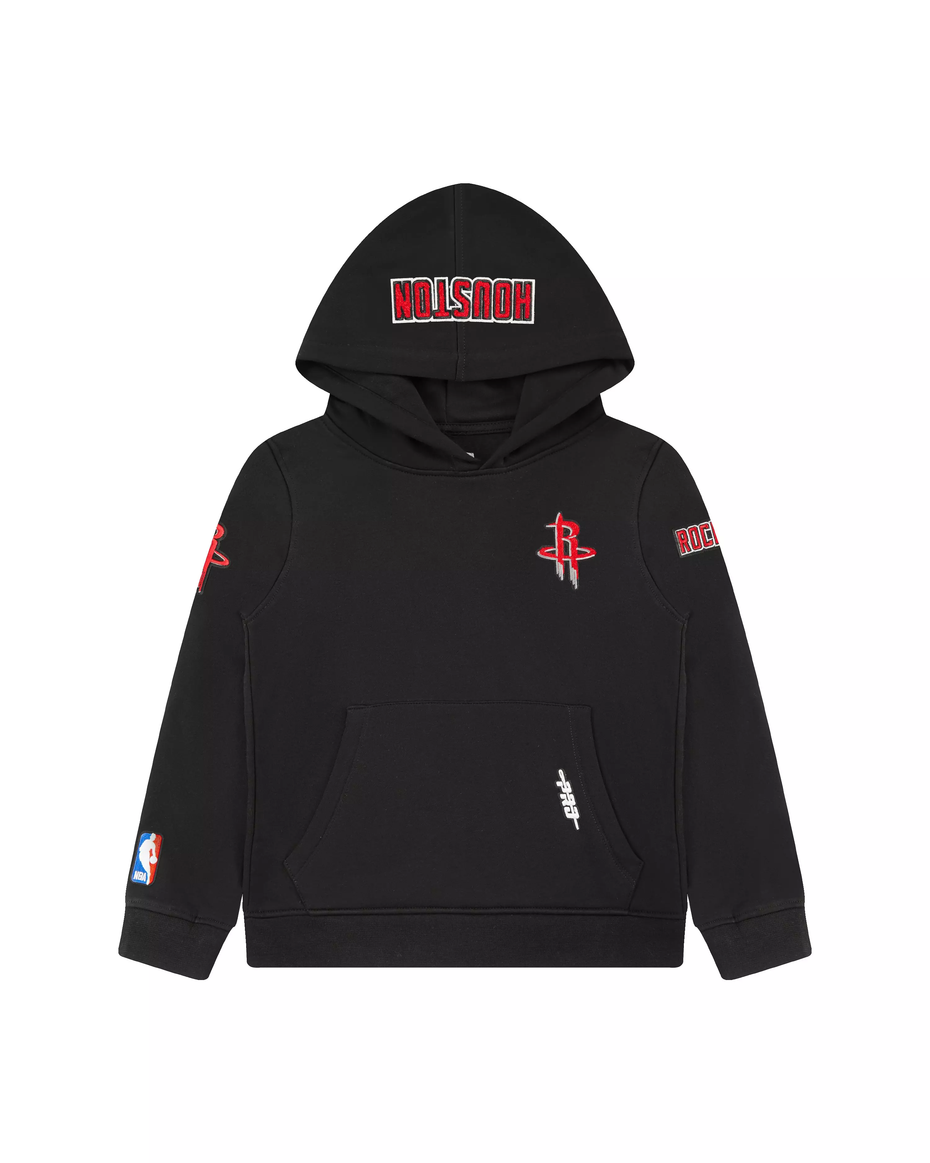 Pro Standard Little Boys​' NBA Houston Rockets Classic Fleece Pull Over​ Hoodie - Black - BLACK