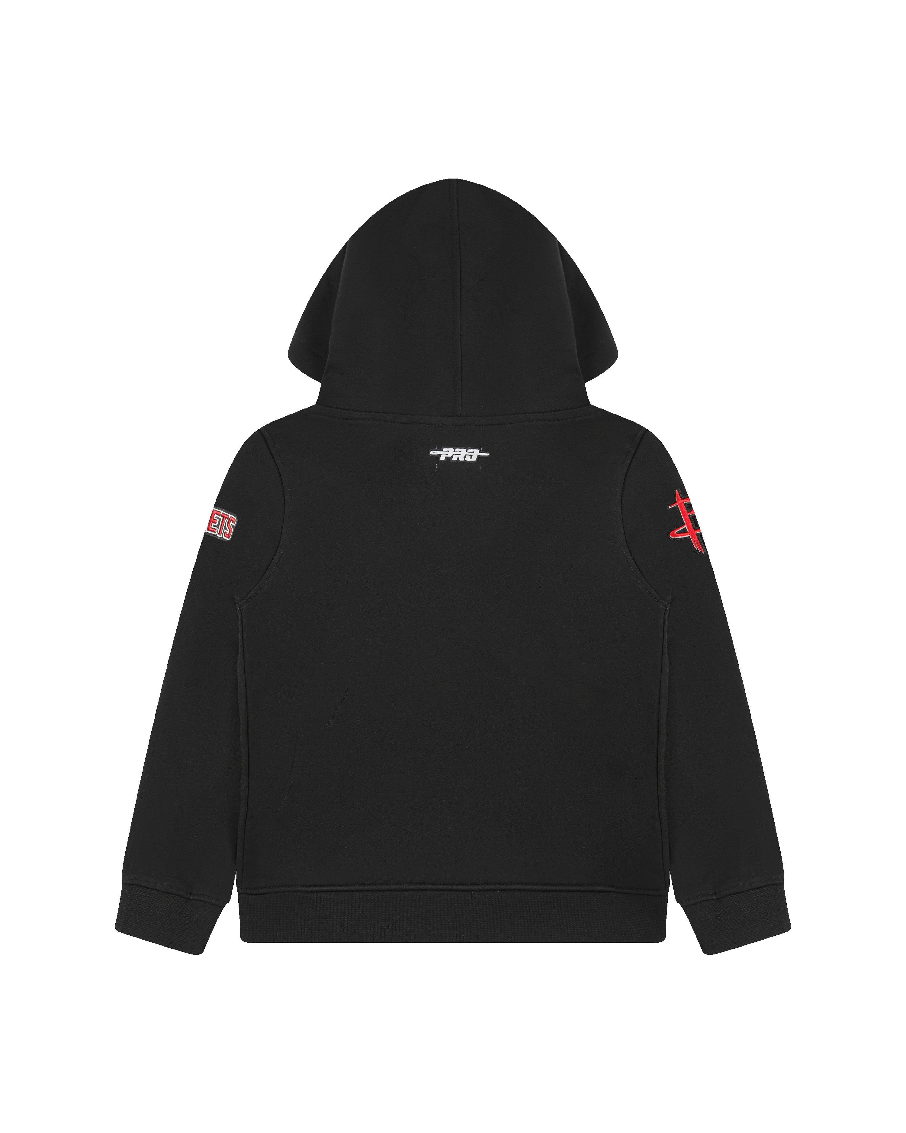 Pro Standard Little Boys​' NBA Houston Rockets Classic Fleece Pull Over​ Hoodie - Black - BLACK Thumbnail View 2