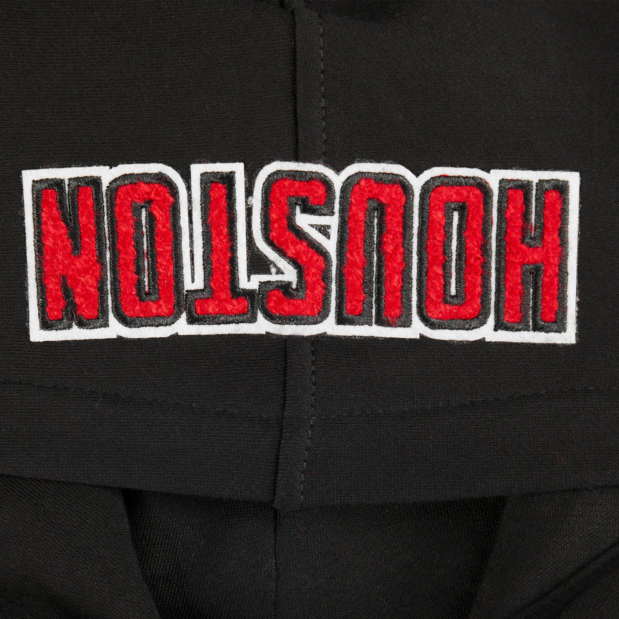 Pro Standard Little Boys​' NBA Houston Rockets Classic Fleece Pull Over​ Hoodie - Black - BLACK Thumbnail View 4