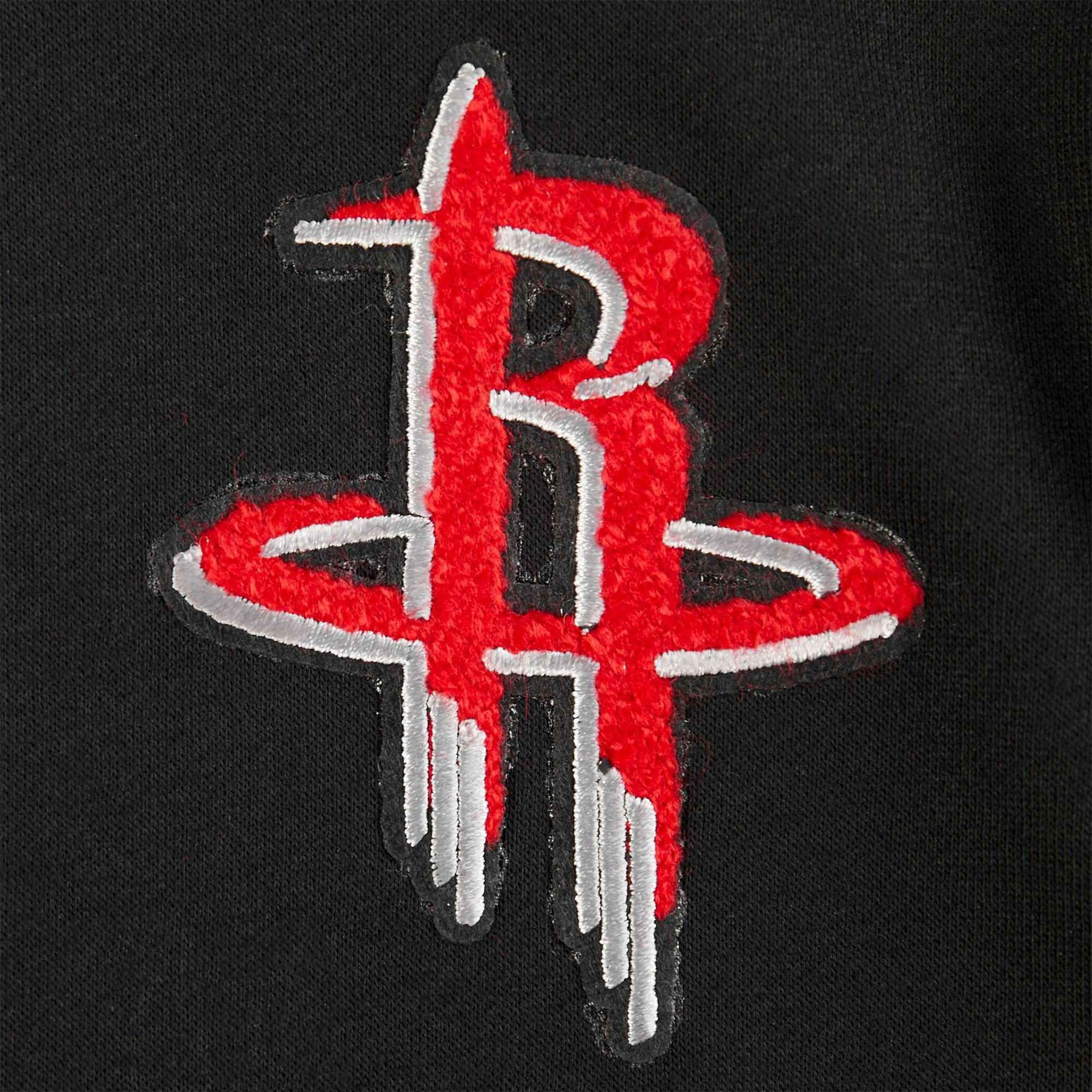 Pro Standard Little Boys​' NBA Houston Rockets Classic Fleece PO​ Hoodie -Black - BLACK Thumbnail View 6