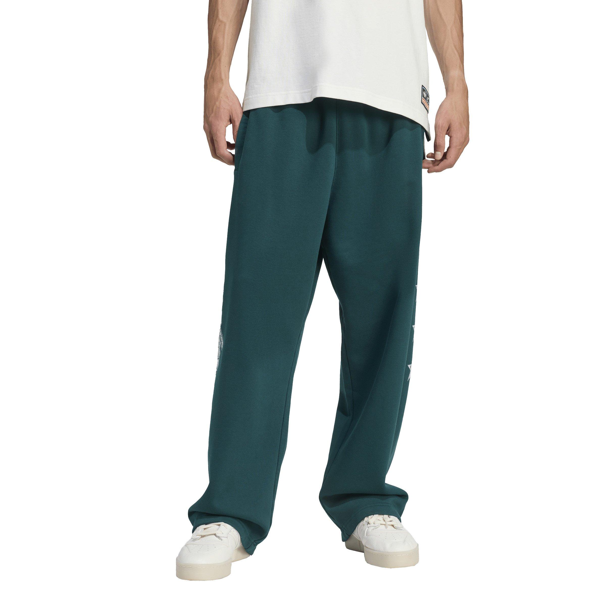 adidas Originals Men's Originals Dept. Graphic Fleece Pant - Green
