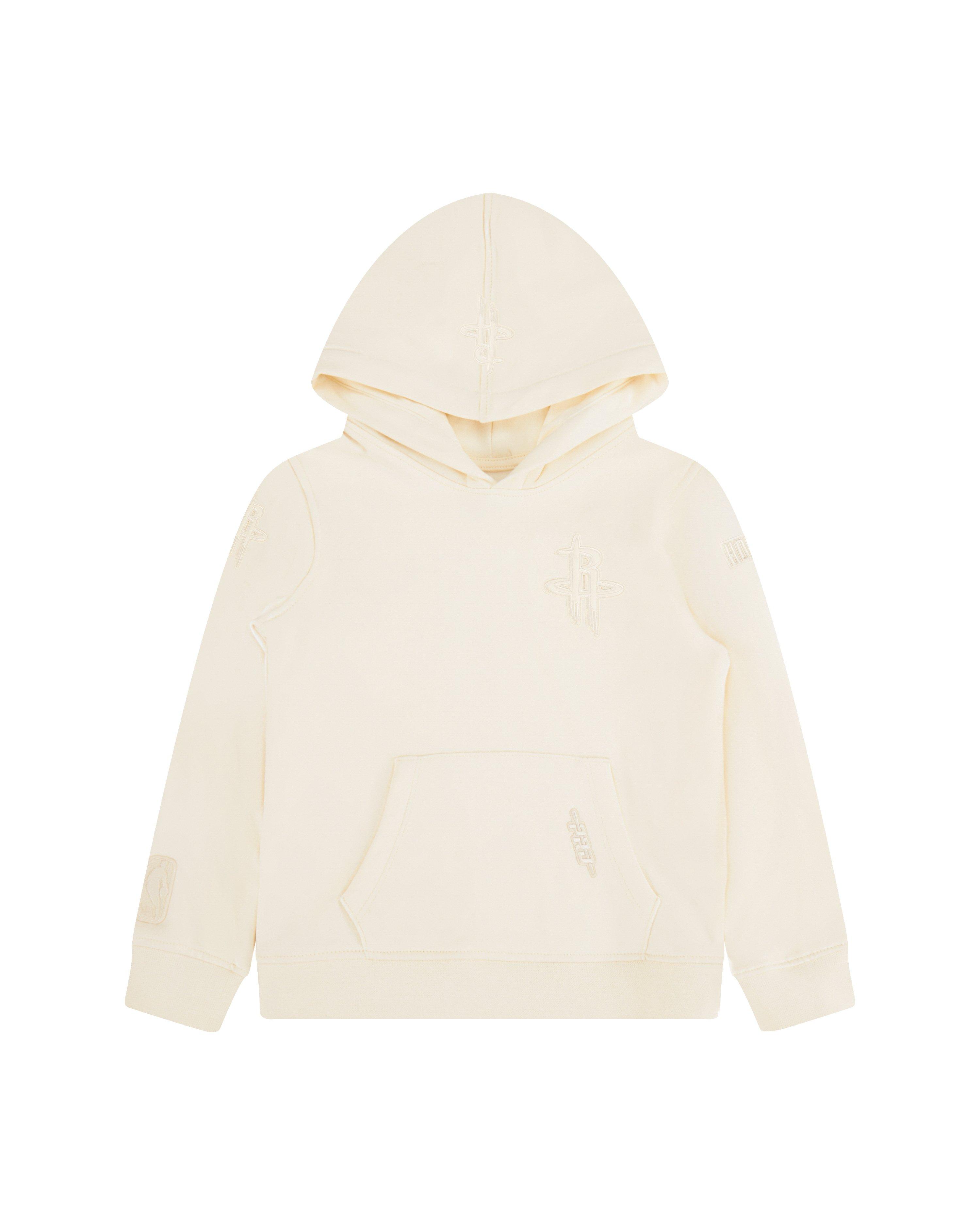 Pro Standard Little Boys​' NBA Houston Rockets Neutral Fleece PO Hoodie - Cream - CREAM Thumbnail View 1