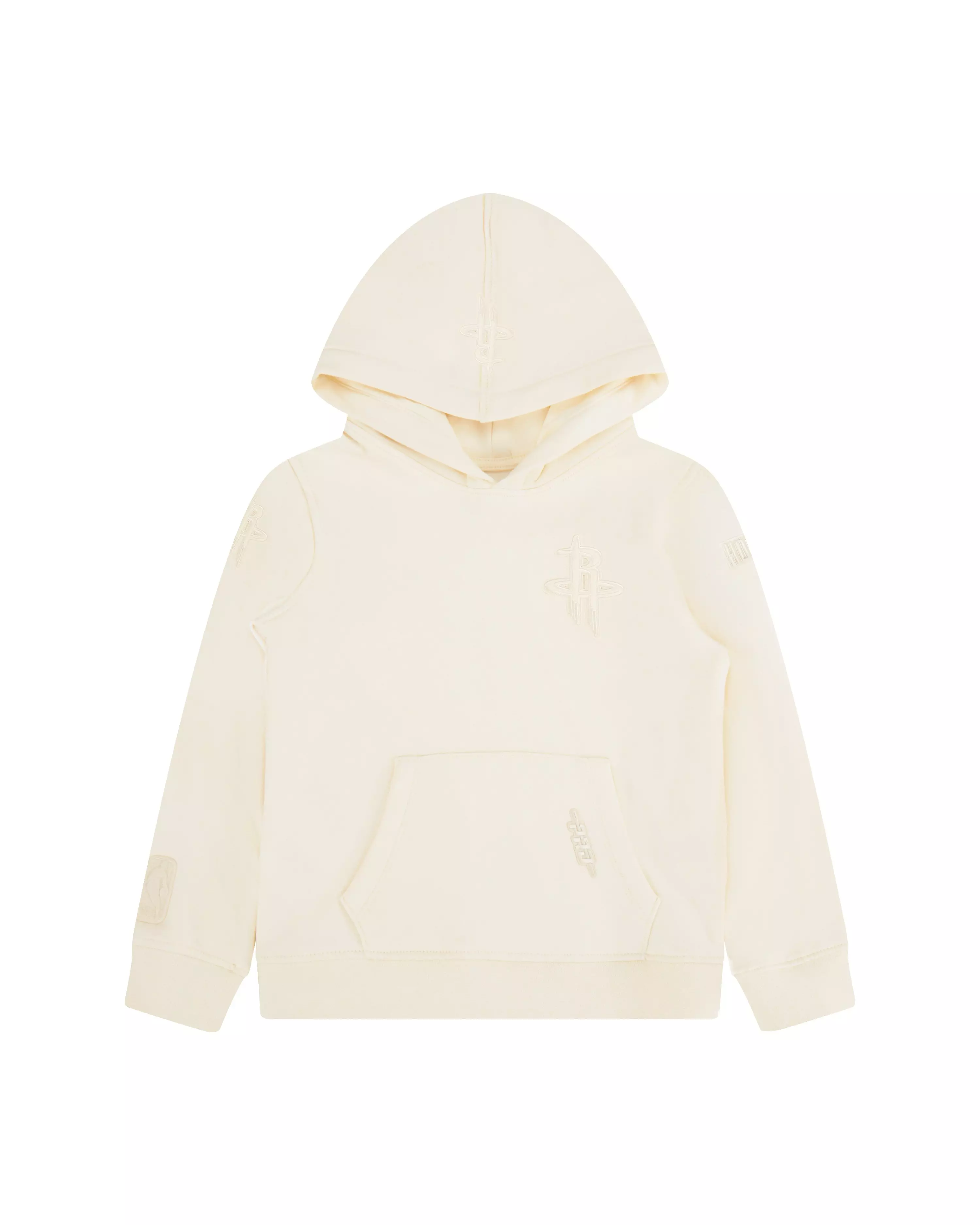 Pro Standard Little Boys​' NBA Houston Rockets Neutral Fleece PO Hoodie - Cream - CREAM