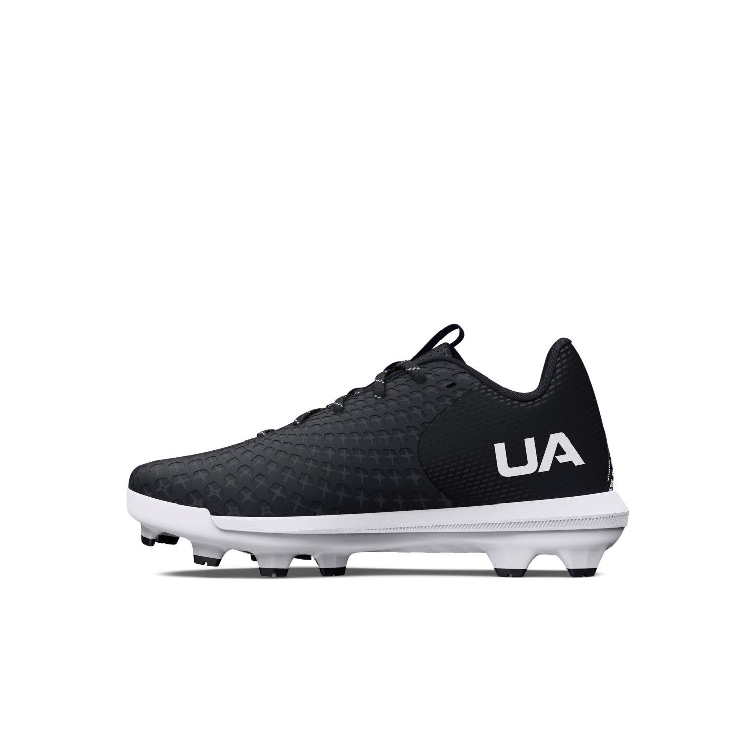 Under Armour Glyde Preschool Girls' 2 TPU Jr. "Black/White" Softball Cleat