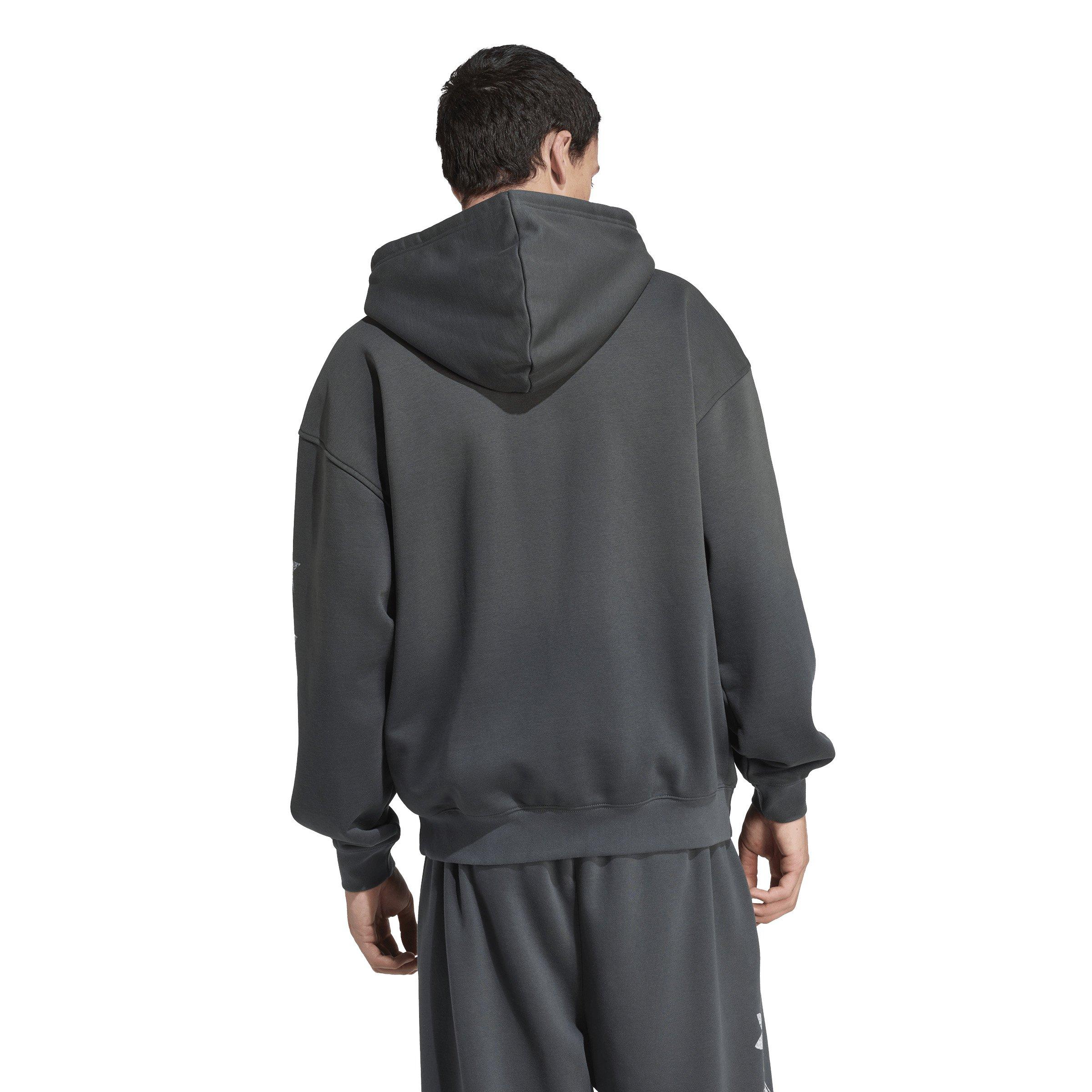 adidas Originals Men's Originals Dept. Graphic Full-Zip Jacket - Grey - GREY Thumbnail View 2