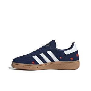 adidas Originals Handball Spezial "Dark Blue/Ftwr White/Gum 4" Grade School Girls' Shoe - DK BLUE/WHITE/GUM