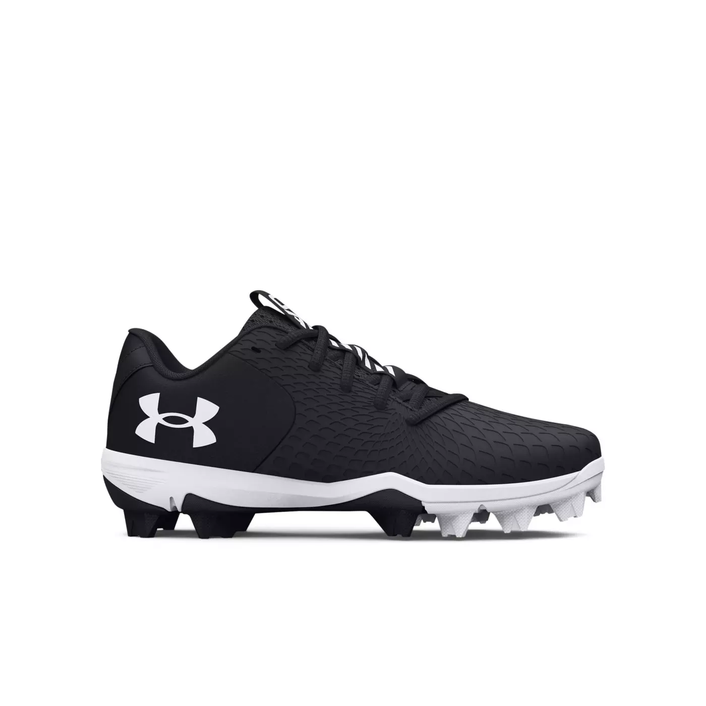 Under Armour Glyde 2 RM Jr. "Black/White" Grade School Girls' Softball Cleat - BLACK/WHITE