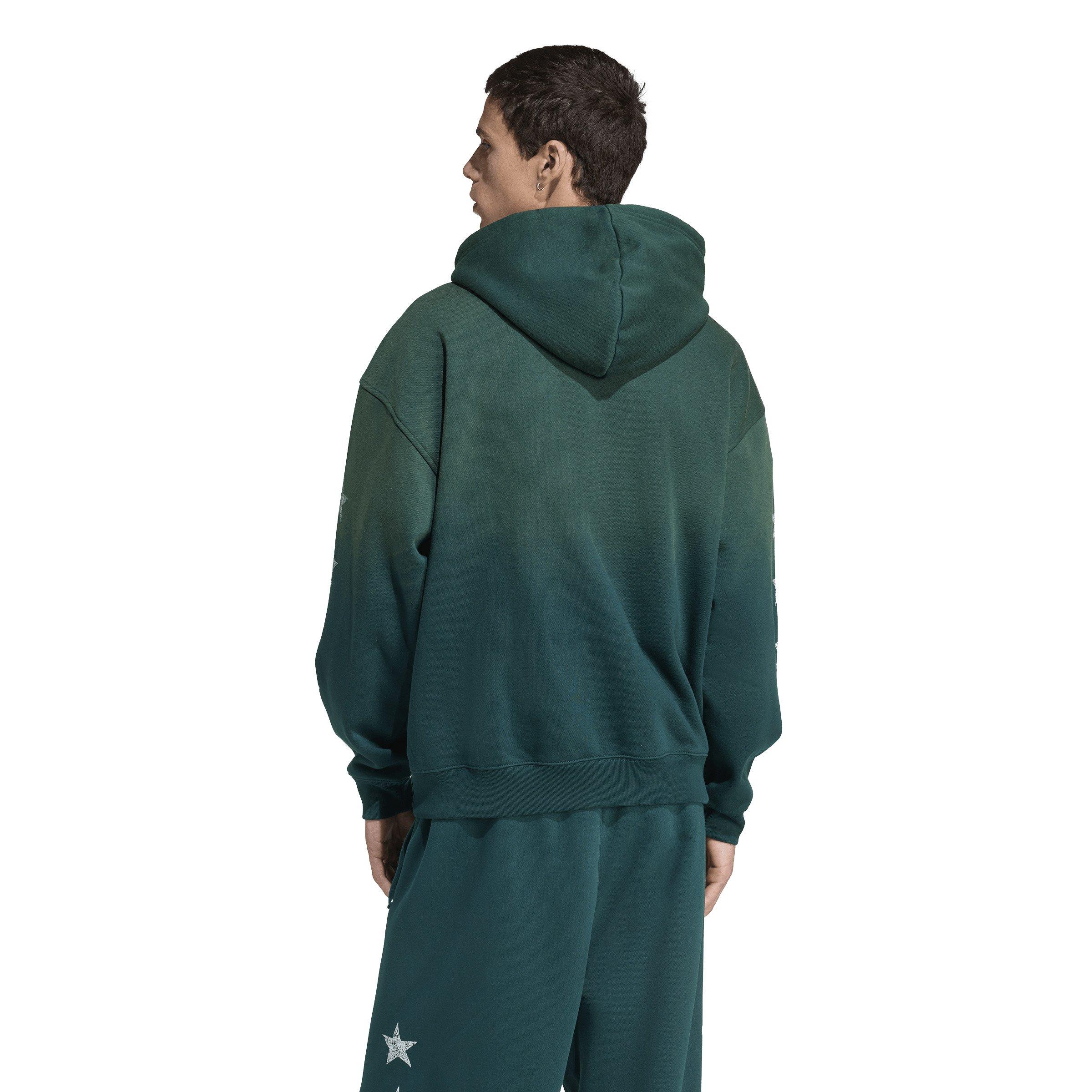 adidas Originals Men's Originals Dept. Graphic Full-Zip Jacket - Green - GREEN Thumbnail View 2
