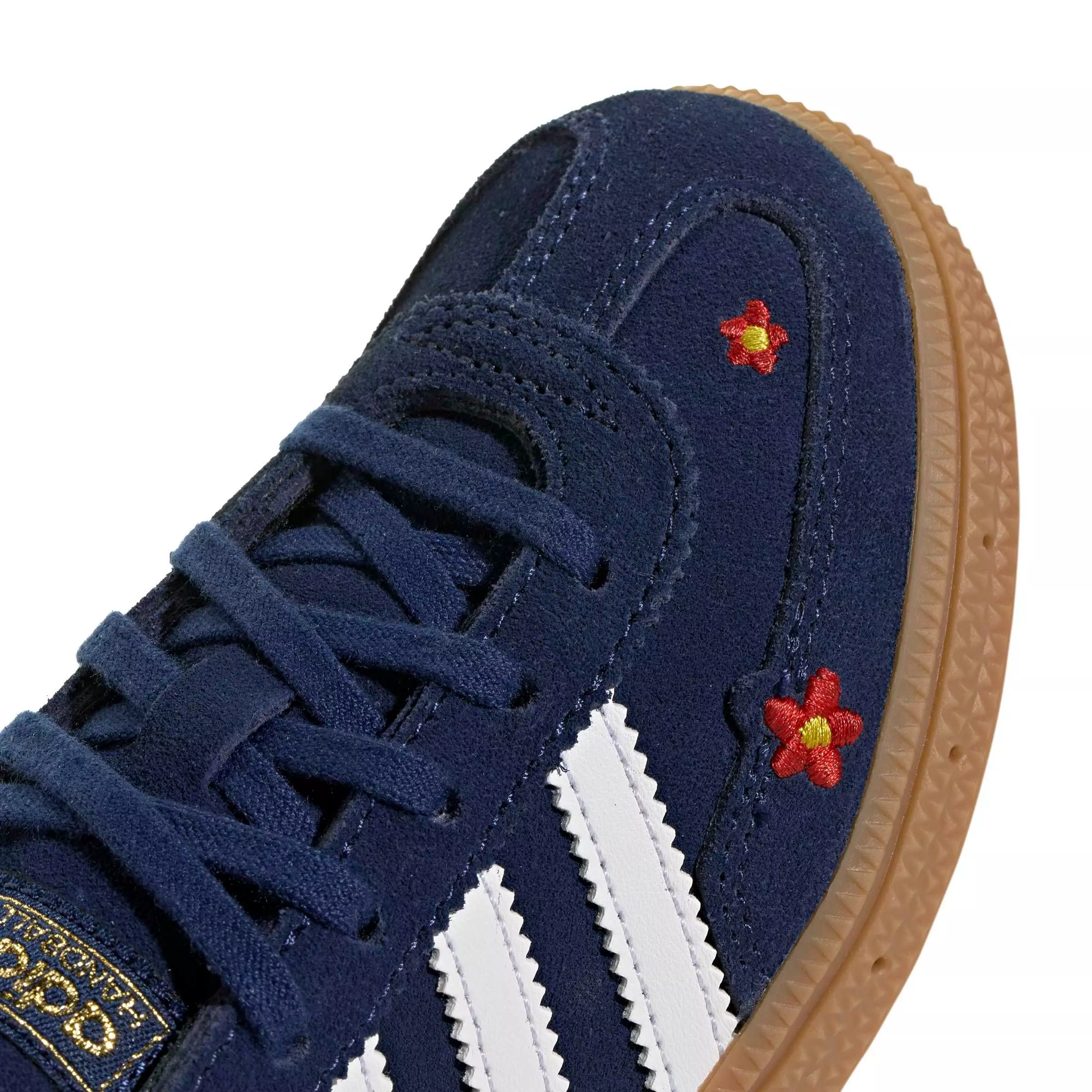 adidas Originals Handball Spezial "Dark Blue/Ftwr White/Gum 4" Preschool Girls' Shoe - DK BLUE/WHITE/GUM