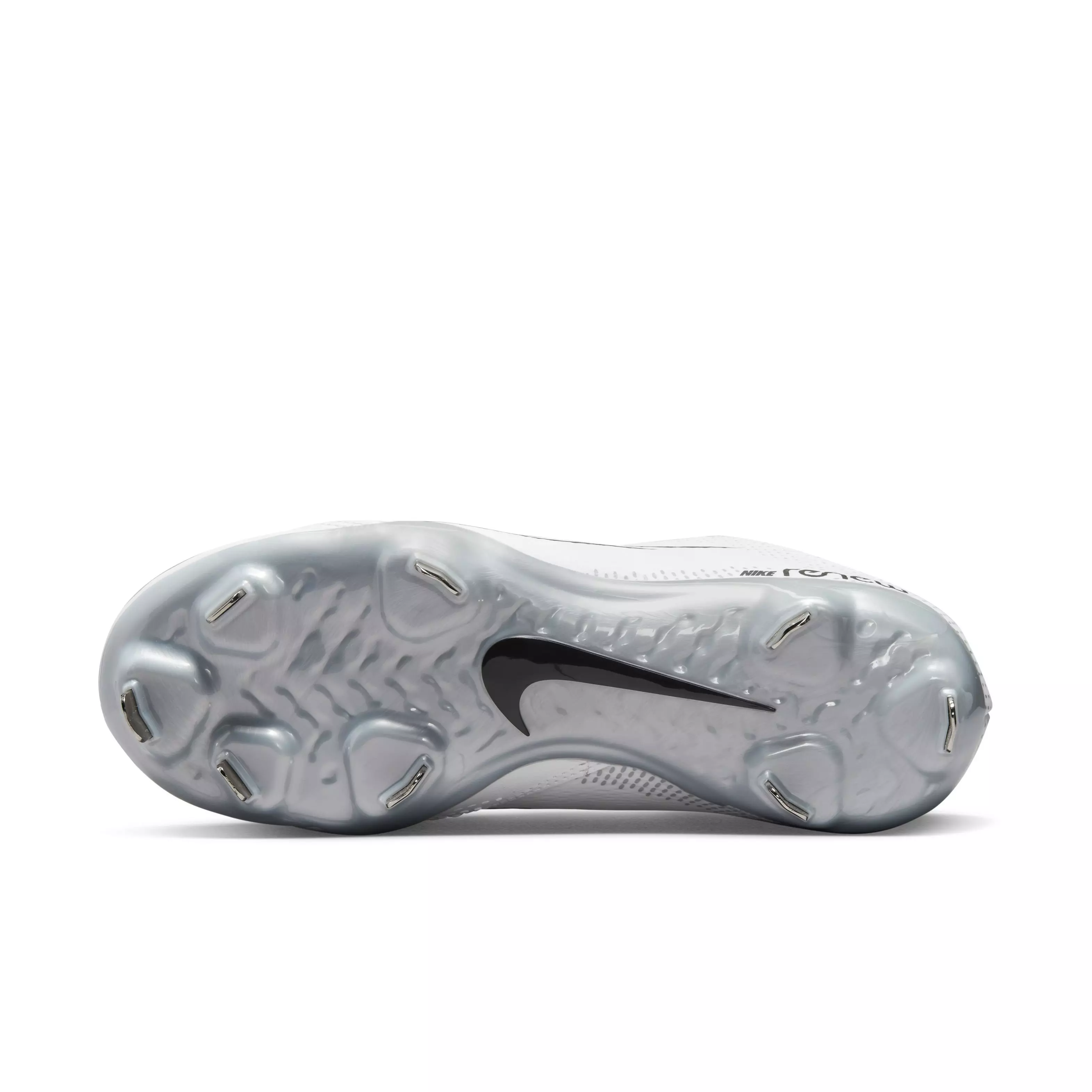 Nike Hyperdiamond 4 Pro "White/Black/Pure Platinum/Wolf Grey" Women's Softball Cleat - WHITE/BLACK/PLATINUM/GREY