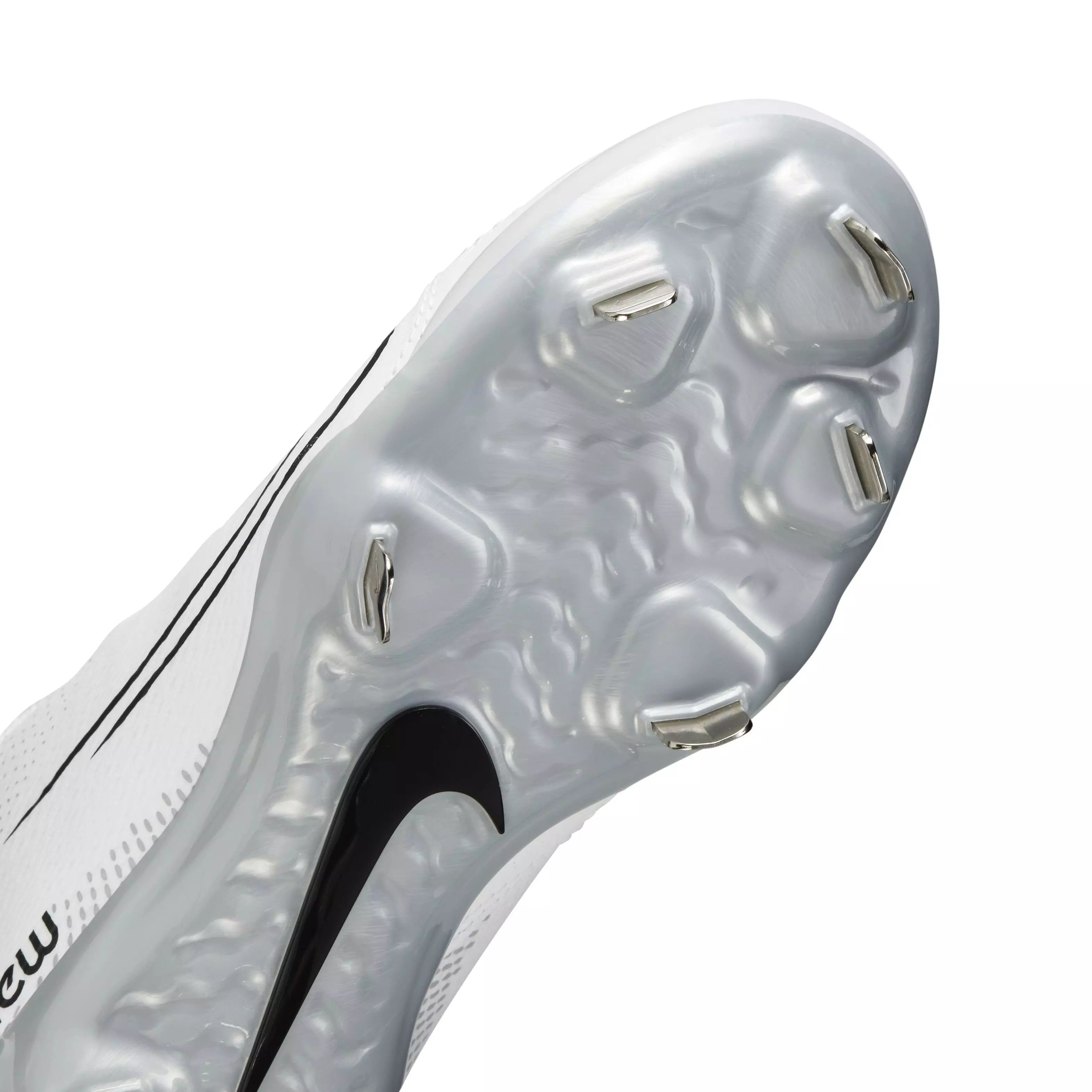 Nike Hyperdiamond 4 Pro "White/Black/Pure Platinum/Wolf Grey" Women's Softball Cleat - WHITE/BLACK/PLATINUM/GREY