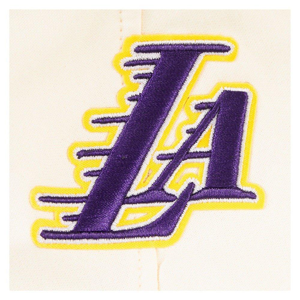 Pro Standard Little Boys' NBA Los Angeles Lakers Rib Fleece PO Hoodie -White/Purple - WHITE/PURPLE Thumbnail View 6