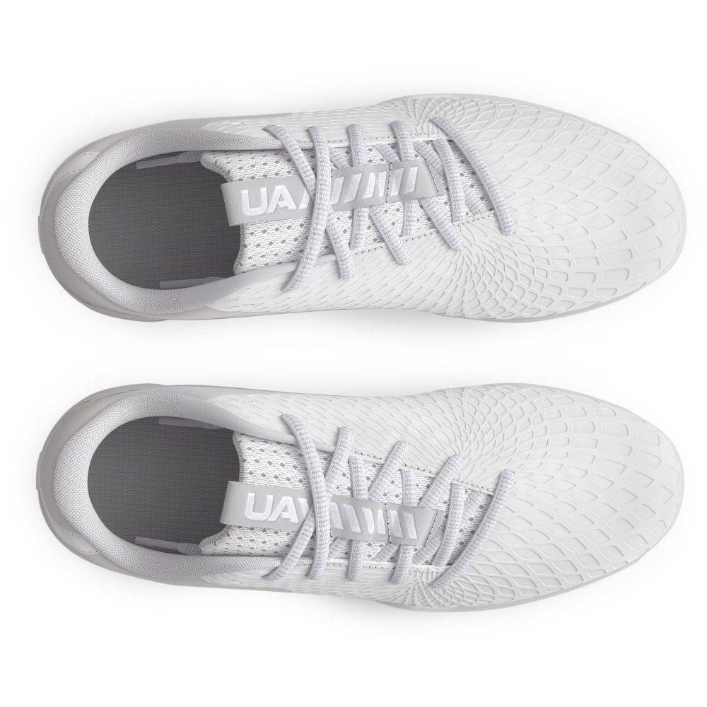 Under Armour Glyde 2 RM Jr.  Preschool Girls' "White/Metallic Silver" Softball Cleat