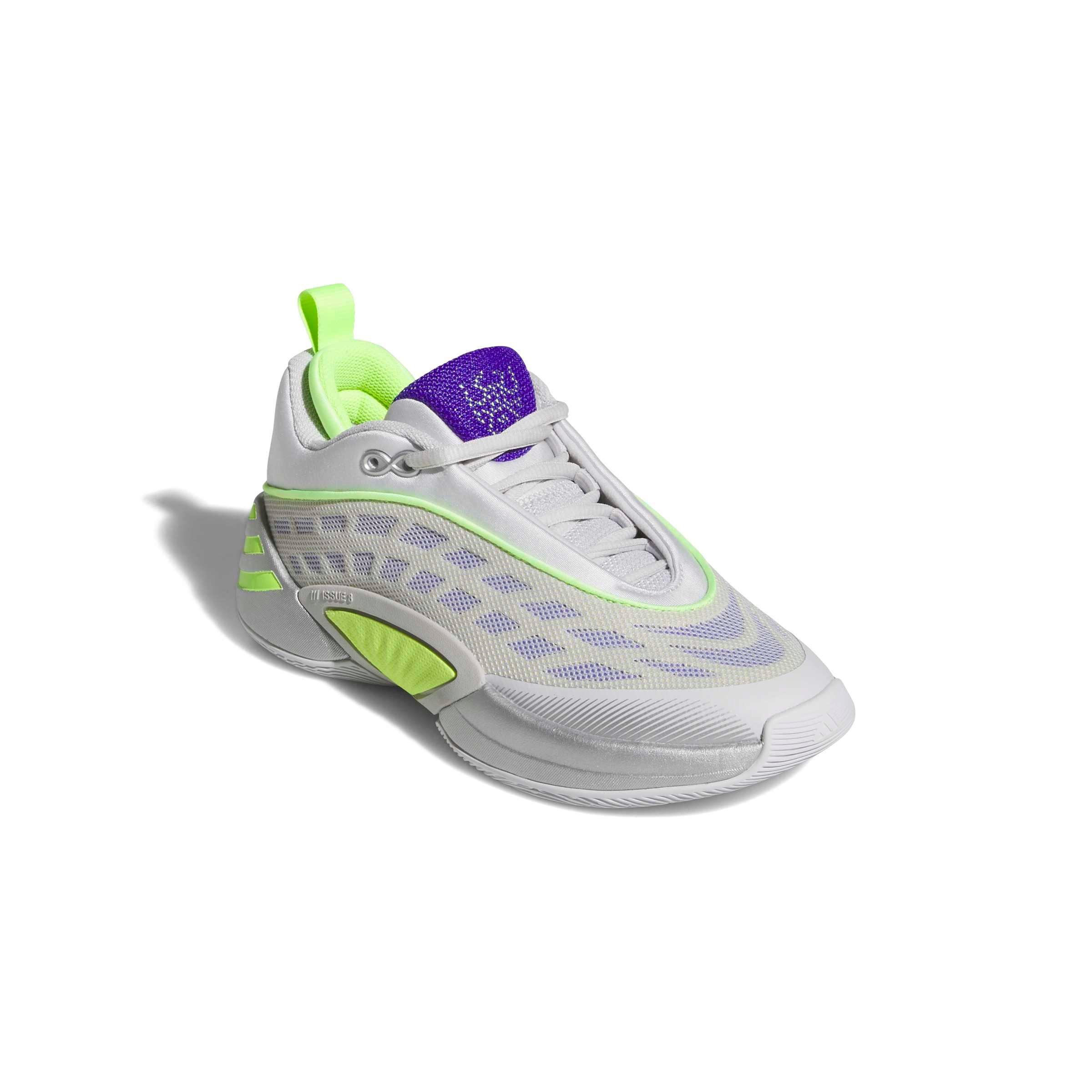 adidas D.O.N. Issue 8 "Silva Spida" Grade School Kids' Basketball Shoe - GREY