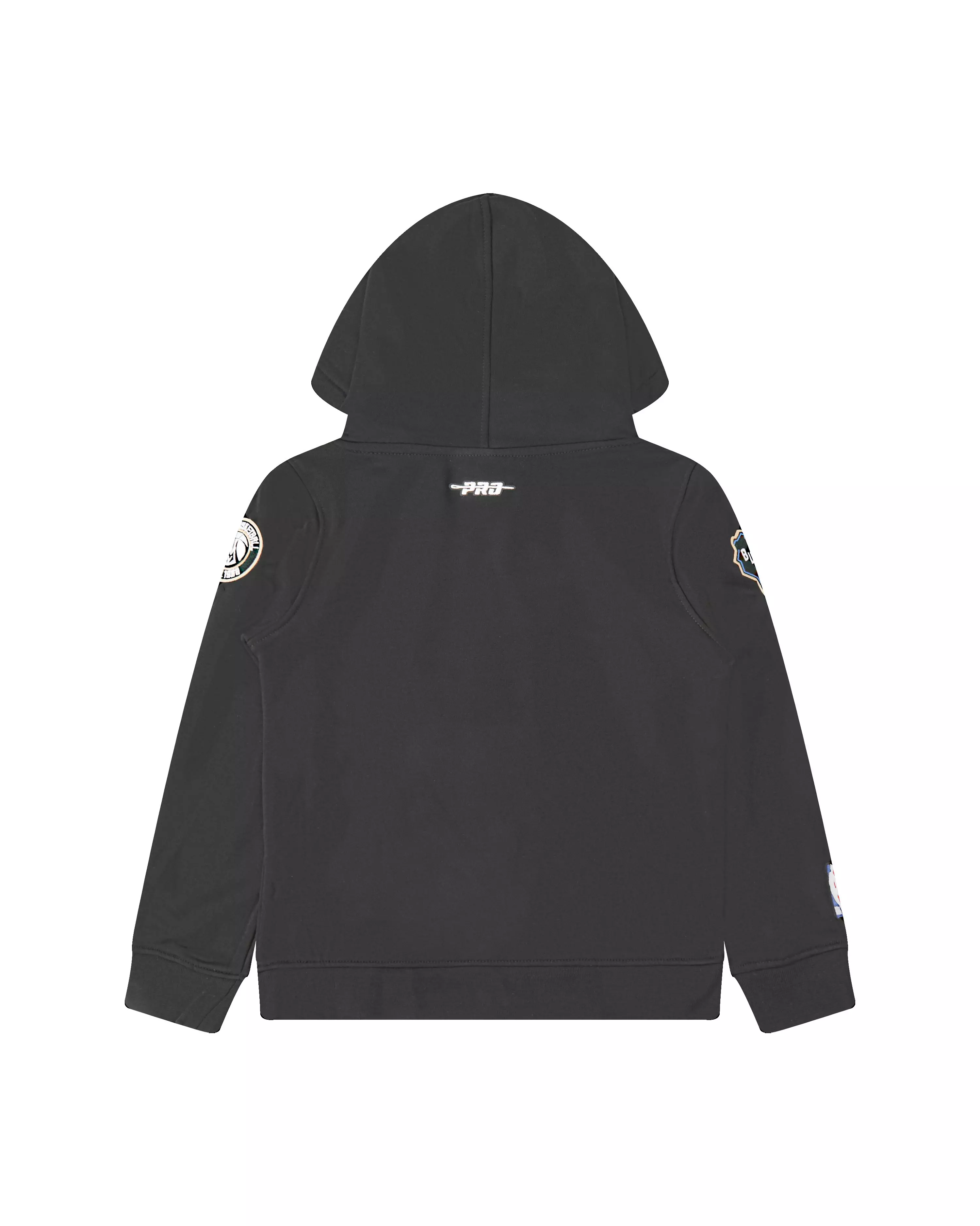 Pro Standard Little Boys​' NBA Milwaukee Bucks Classic Fleece PO​ Hoodie - Black - BLACK