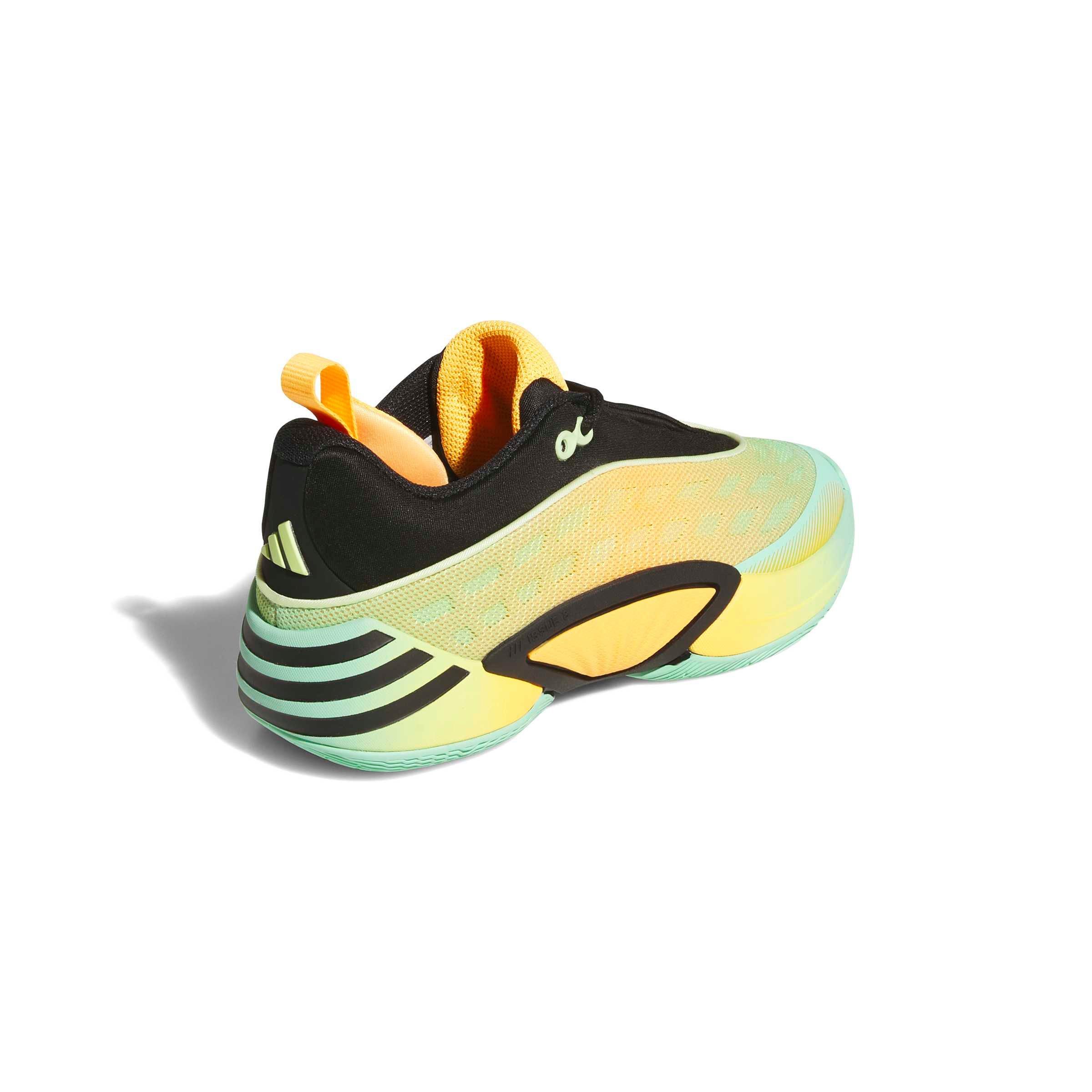 adidas D.O.N. Issue 8 "Lucid Tangerine" Grade School Kids' Basketball Shoe - TANGERINE/BLACK/MINT