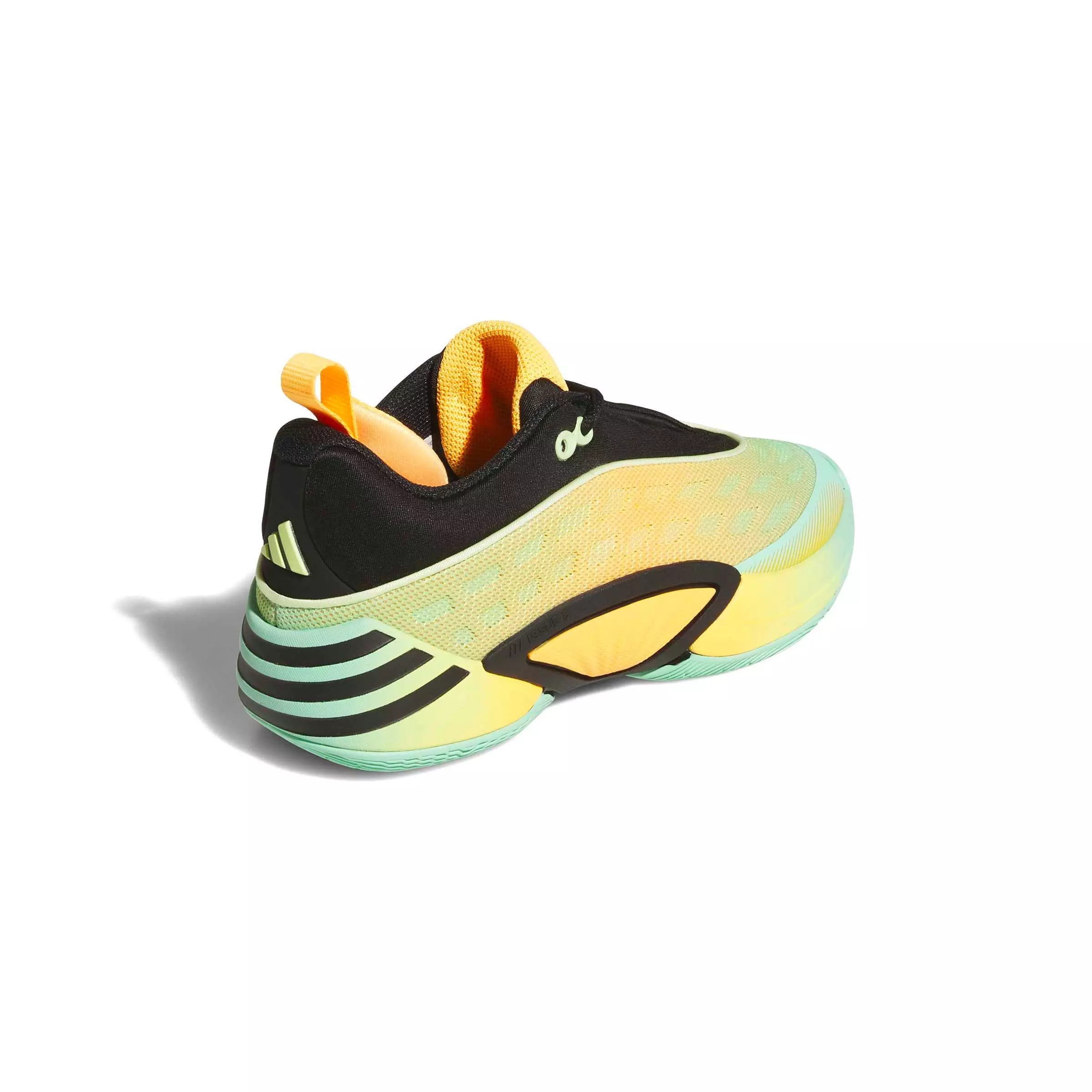 adidas D.O.N. Issue 8 "Lucid Tangerine" Grade School Kids' Basketball Shoe - TANGERINE/BLACK/MINT