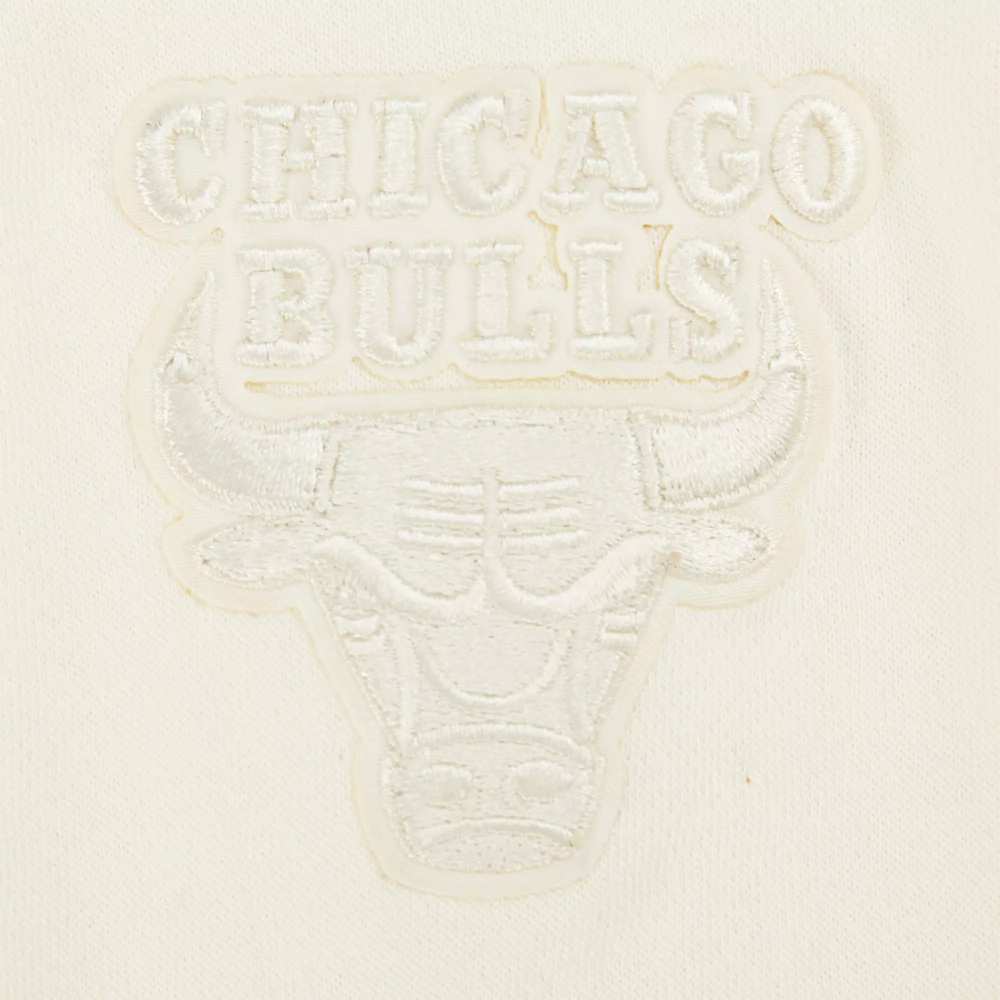 Pro Standard Toddler Boys' NBA Chicago Bulls Neutral Fleece Crewneck - Cream - CREAM