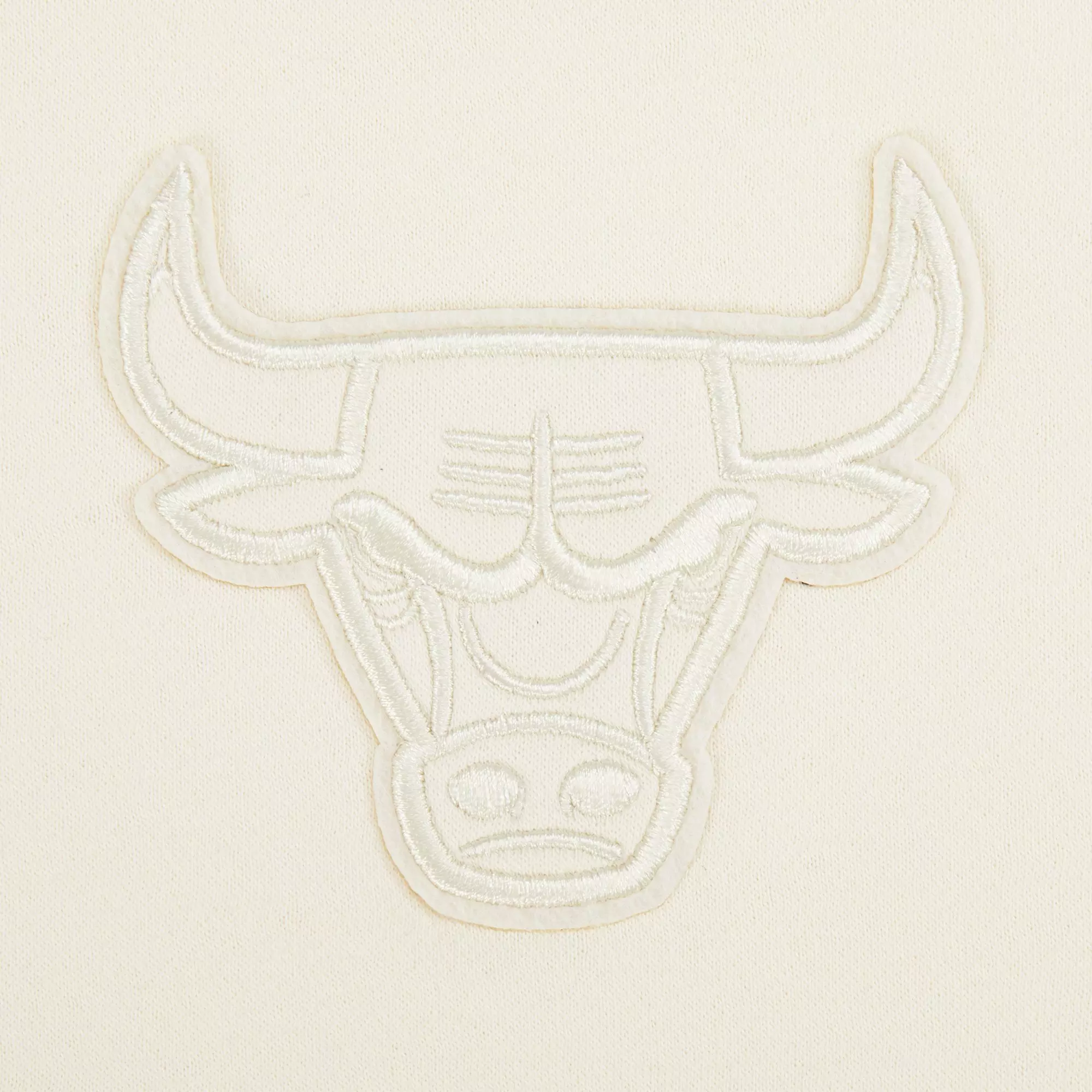 Pro Standard Toddler Boys' NBA Chicago Bulls Neutral Fleece Crewneck - Cream - CREAM