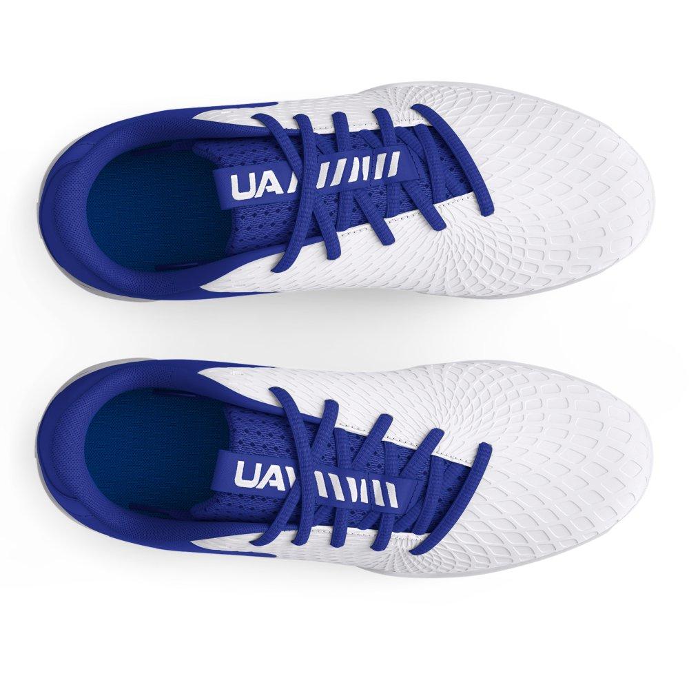 Under Armour Glyde 2 RM Jr.  Preschool Girls' "White/Royal" Softball Cleat