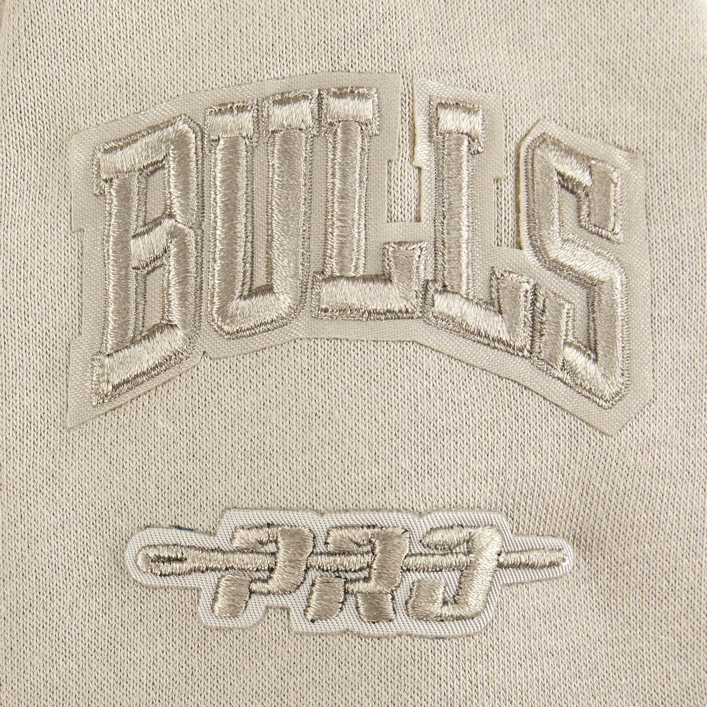 Pro Standard Toddler Boys' NBA Chicago Bulls Neutral Fleece Crewneck - Stone - STONE