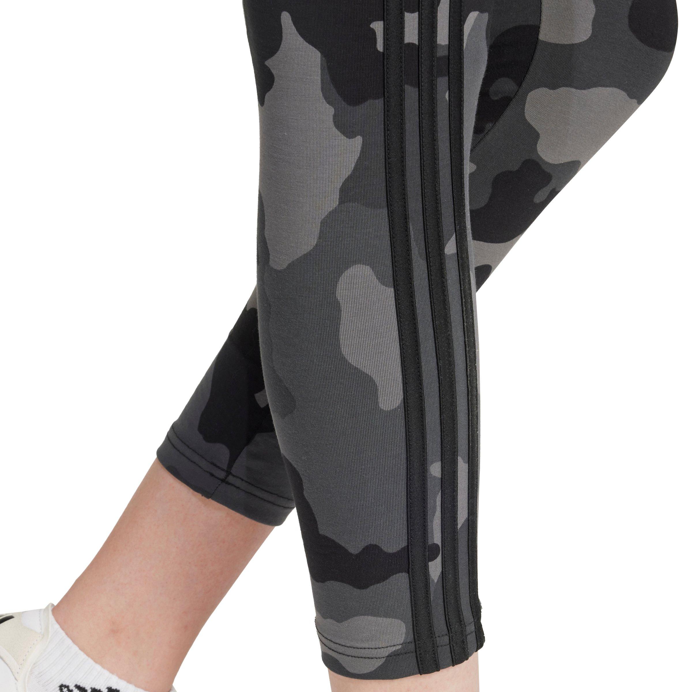 adidas Women's Essentials 3-Stripes Camo Print 7/8 Length