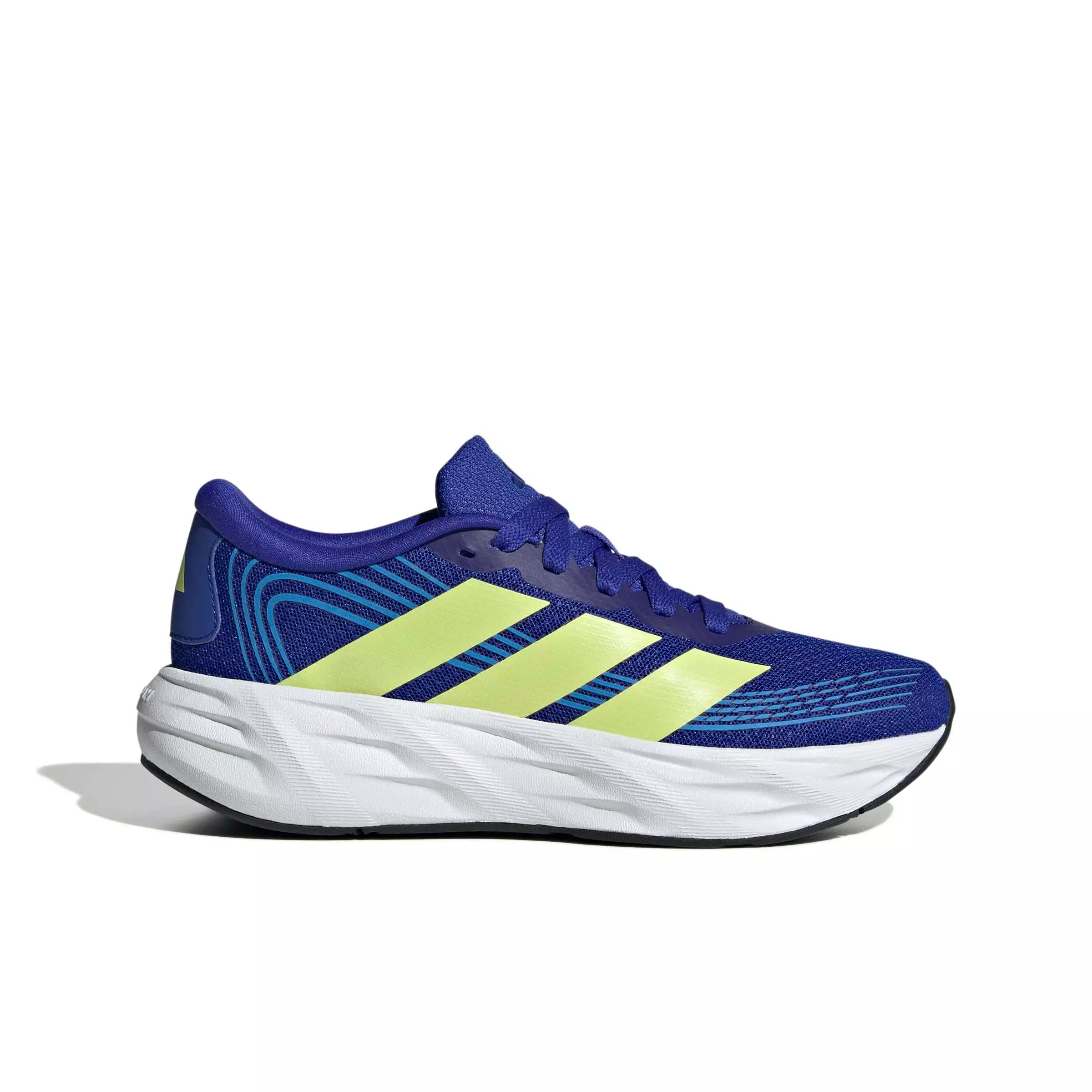 adidas Galaxy 8 "Lucid Blue/Frozen Lemon/Lucid Ray Blue" Grade School Boys' Running Shoe - BLUE/LEMON/BLUE