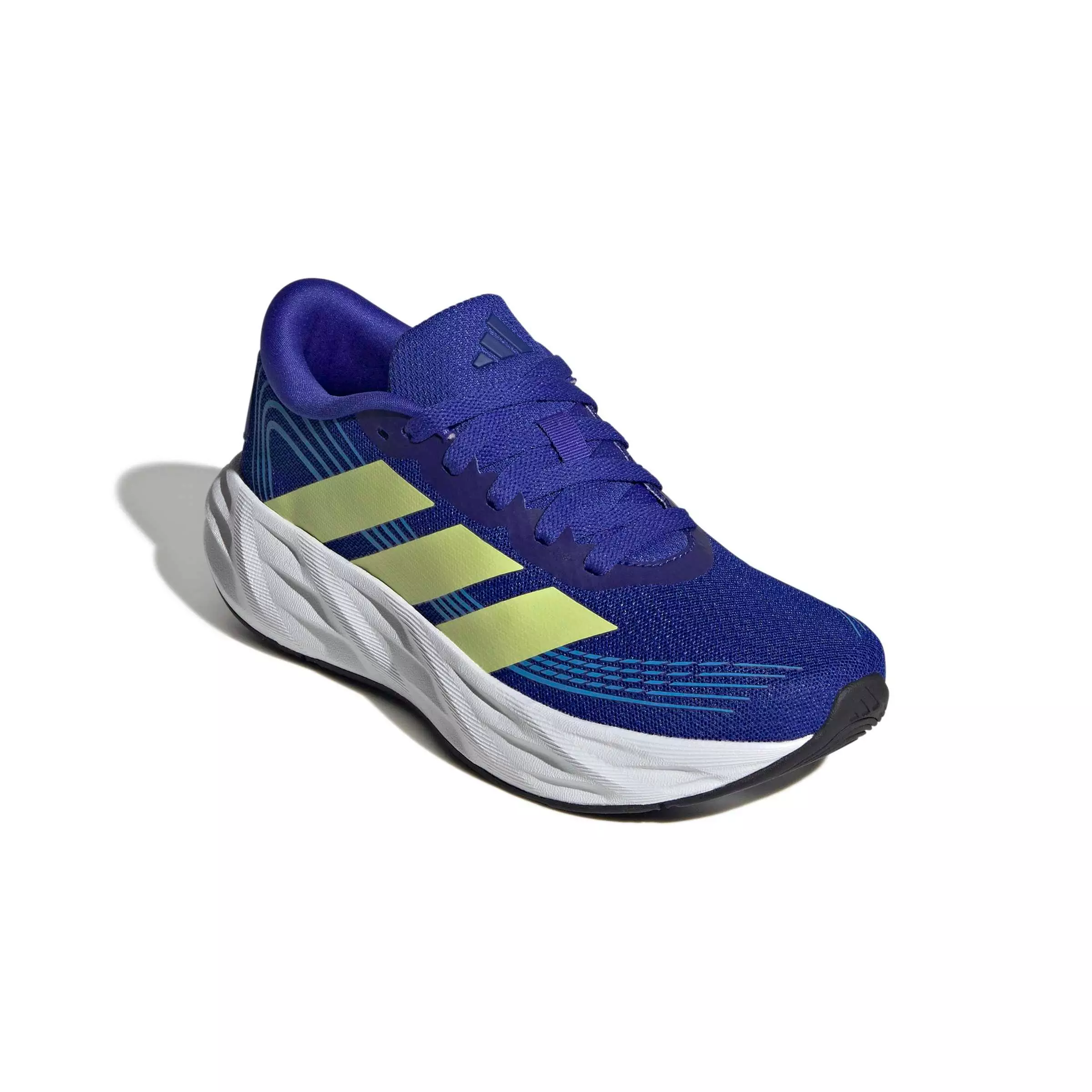 adidas Galaxy 8 "Lucid Blue/Frozen Lemon/Lucid Ray Blue" Grade School Boys' Running Shoe - BLUE/LEMON/BLUE