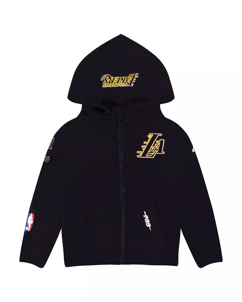 Pro Standard Toddler Boys' NBA Los Angeles Lakers Classic Fleece FZ Hoodie - Black - BLACK
