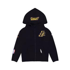 Pro Standard Toddler Boys' NBA Los Angeles Lakers Classic Fleece FZ Hoodie -Black