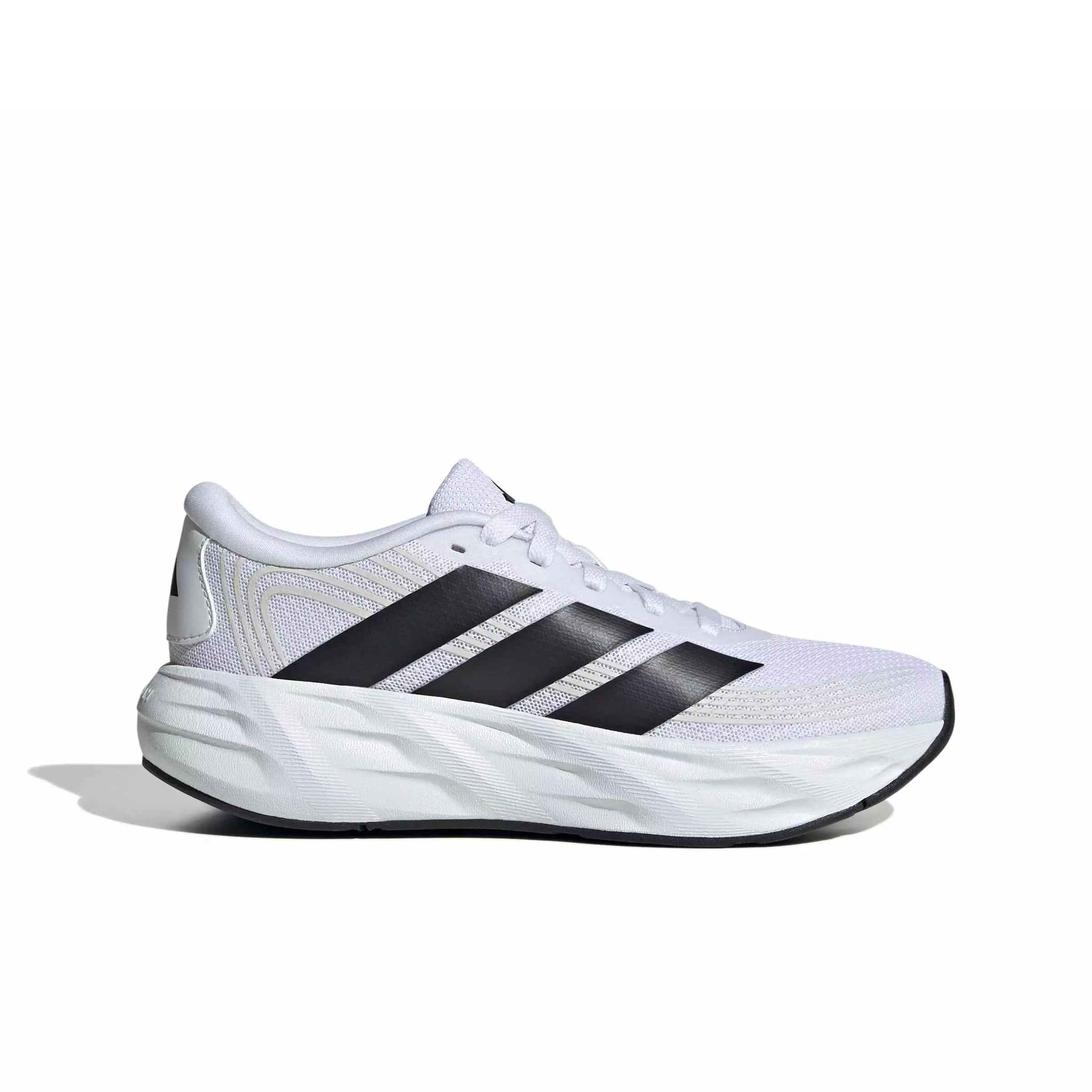 adidas Galaxy 8 "Ftwr White/Core Black/Dash Grey" Grade School Boys' Running Shoe - WHITE/BLACK/GREY