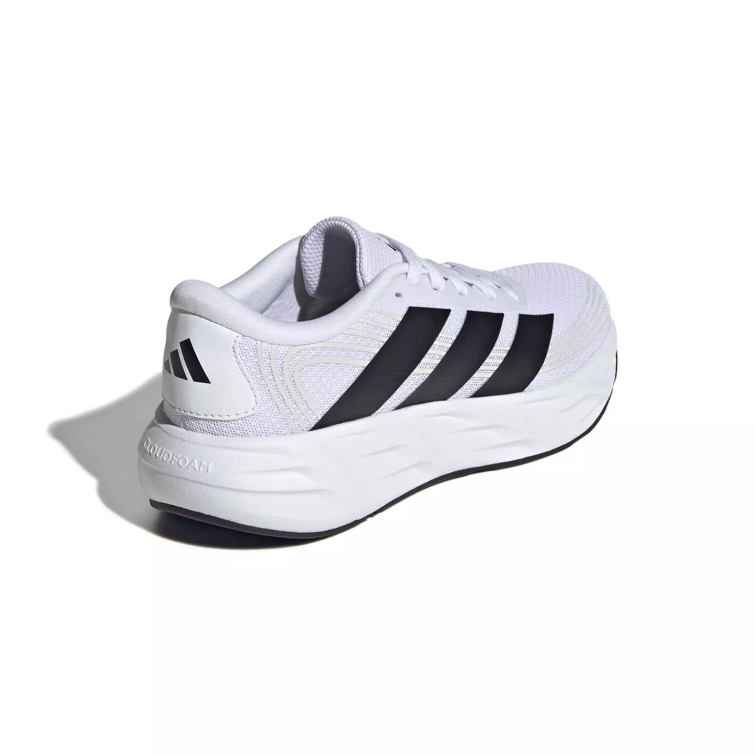 adidas Galaxy 8 "Ftwr White/Core Black/Dash Grey" Grade School Boys' Running Shoe - WHITE/BLACK/GREY
