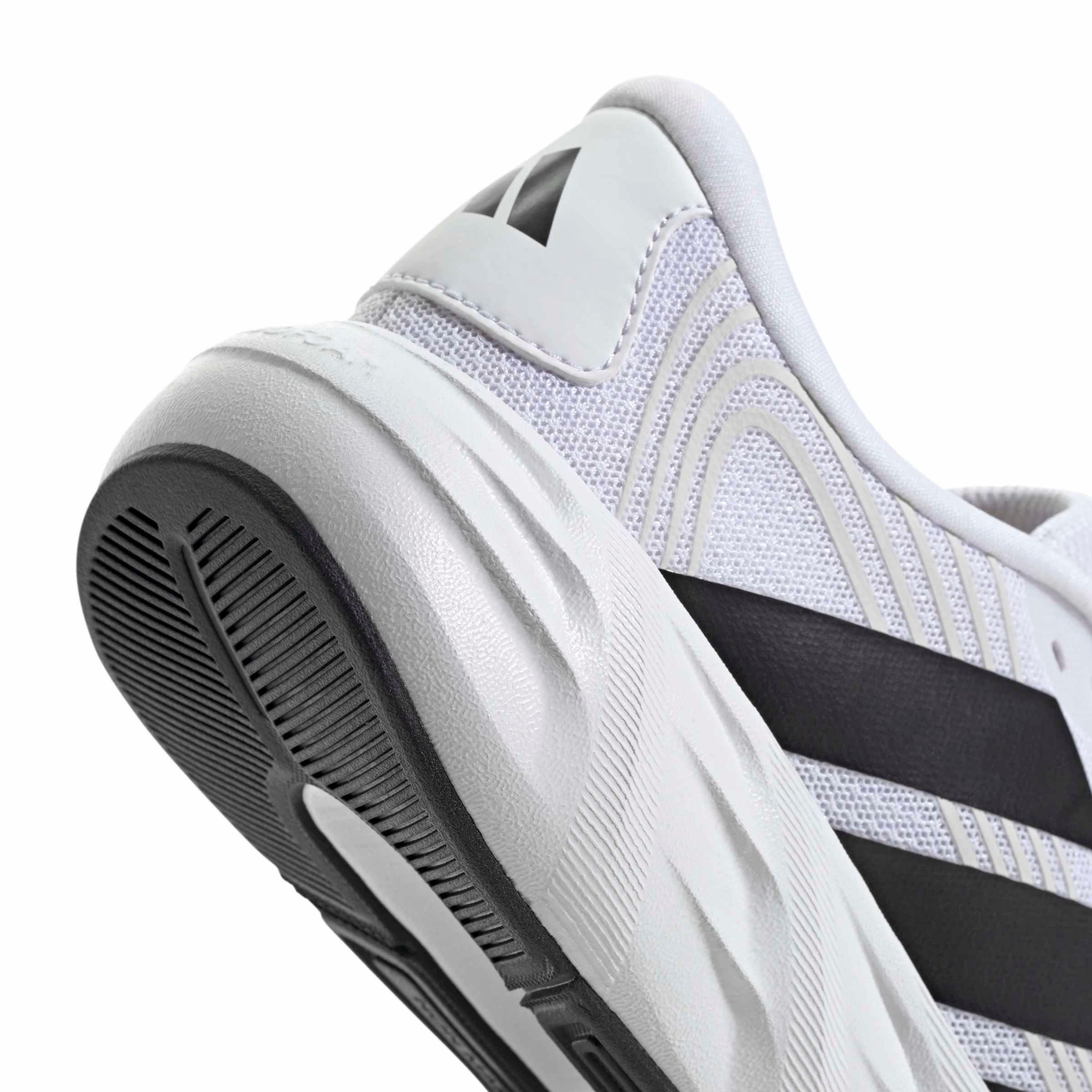 adidas Galaxy 8 "Ftwr White/Core Black/Dash Grey" Grade School Boys' Running Shoe - WHITE/BLACK/GREY