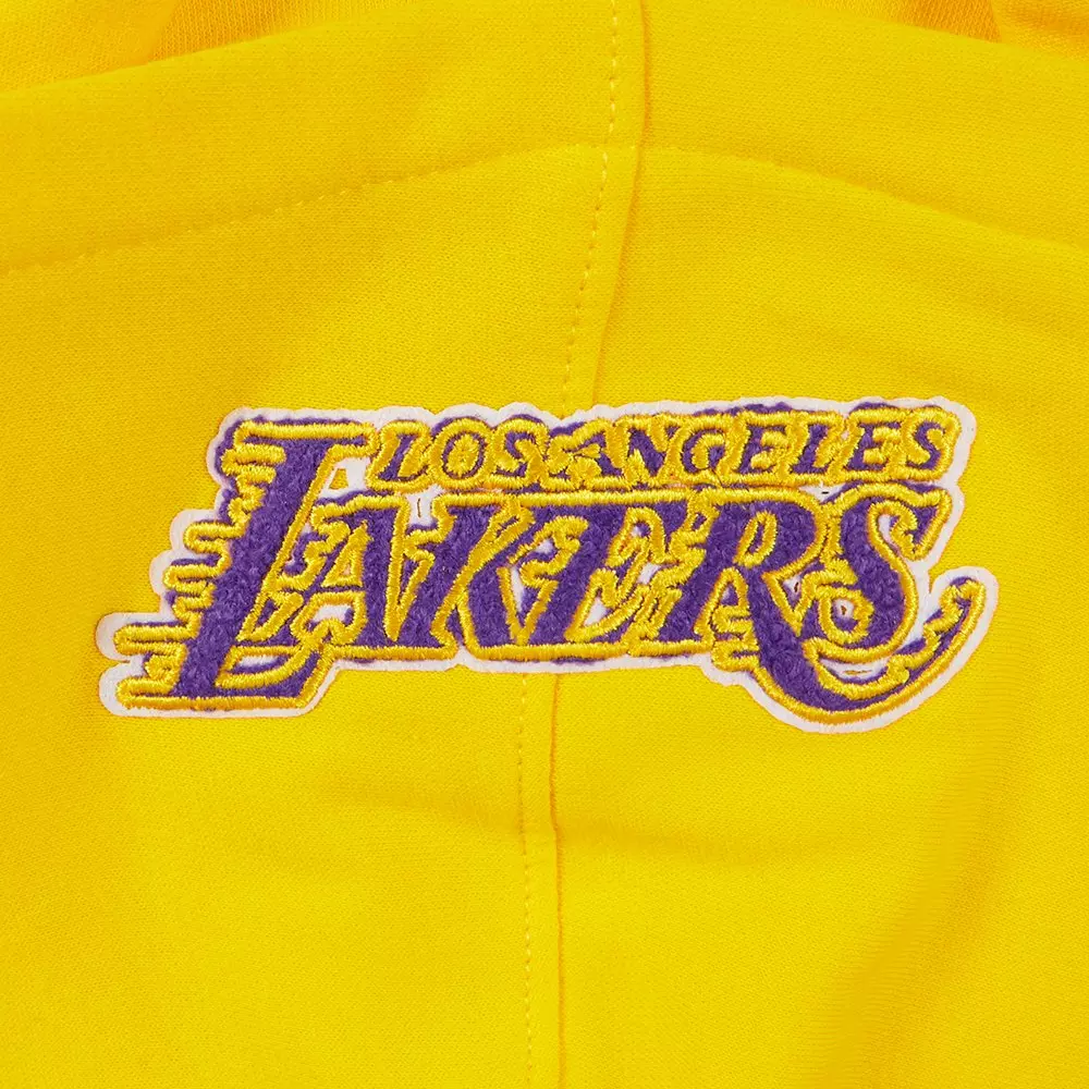 Pro Standard Toddler Boys' NBA Los Angeles Lakers Classic Fleece FZ Hoodie - Yellow - YELLOW