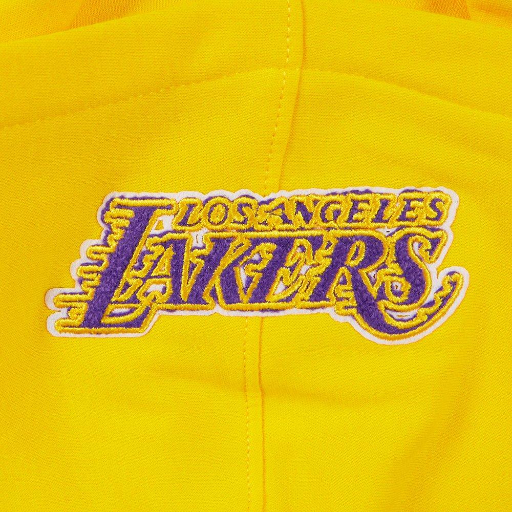 Pro Standard Toddler Boys' NBA Los Angeles Lakers Classic Fleece FZ Hoodie -Yellow - YELLOW Thumbnail View 4