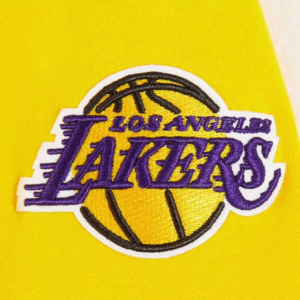Pro Standard Toddler Boys' NBA Los Angeles Lakers Classic Fleece FZ Hoodie - Yellow - YELLOW
