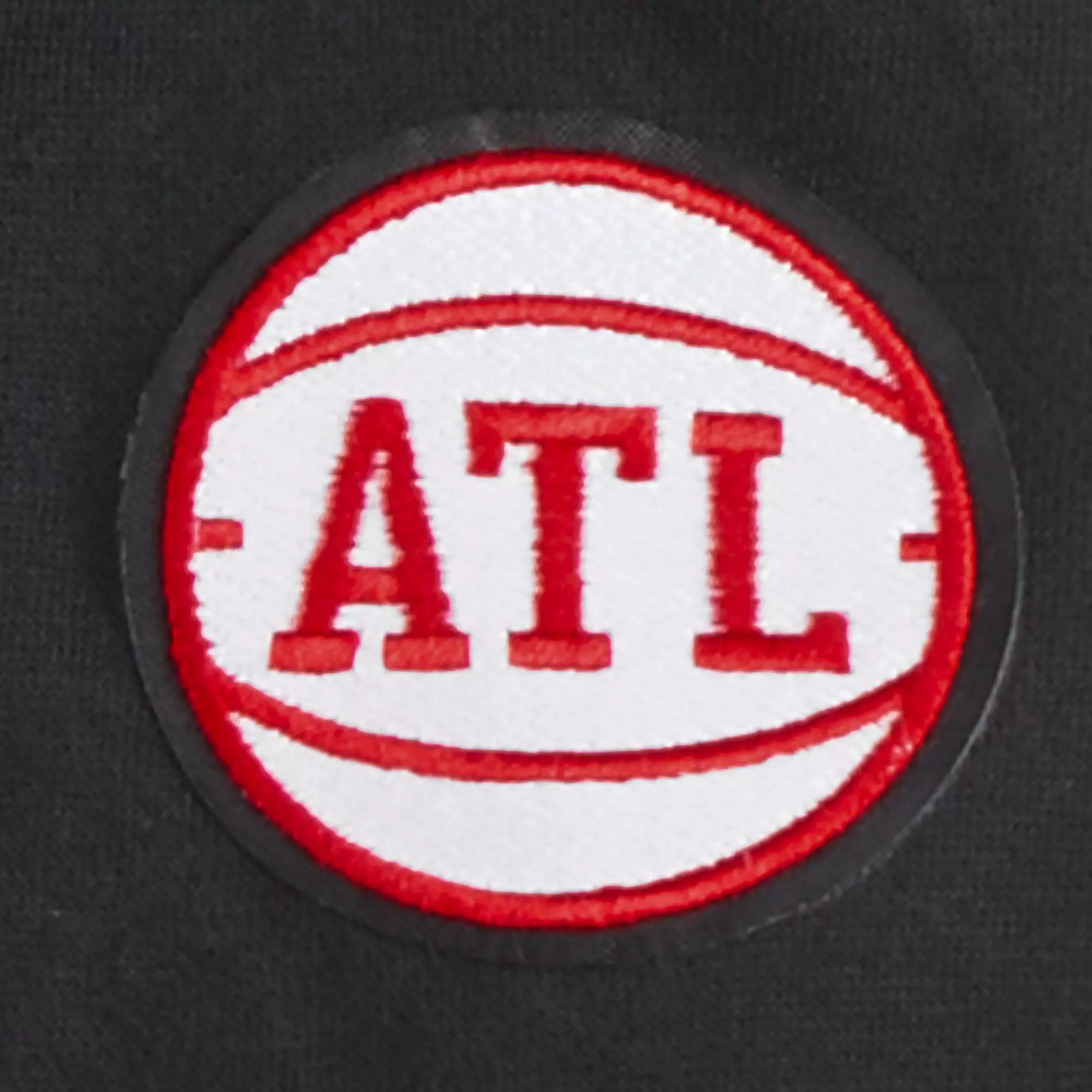 Pro Standard Toddler Boys' NBA Atlanta Hawks Retro Classic Rib Fleece PO Hoodie - Black/Red - BLACK/RED