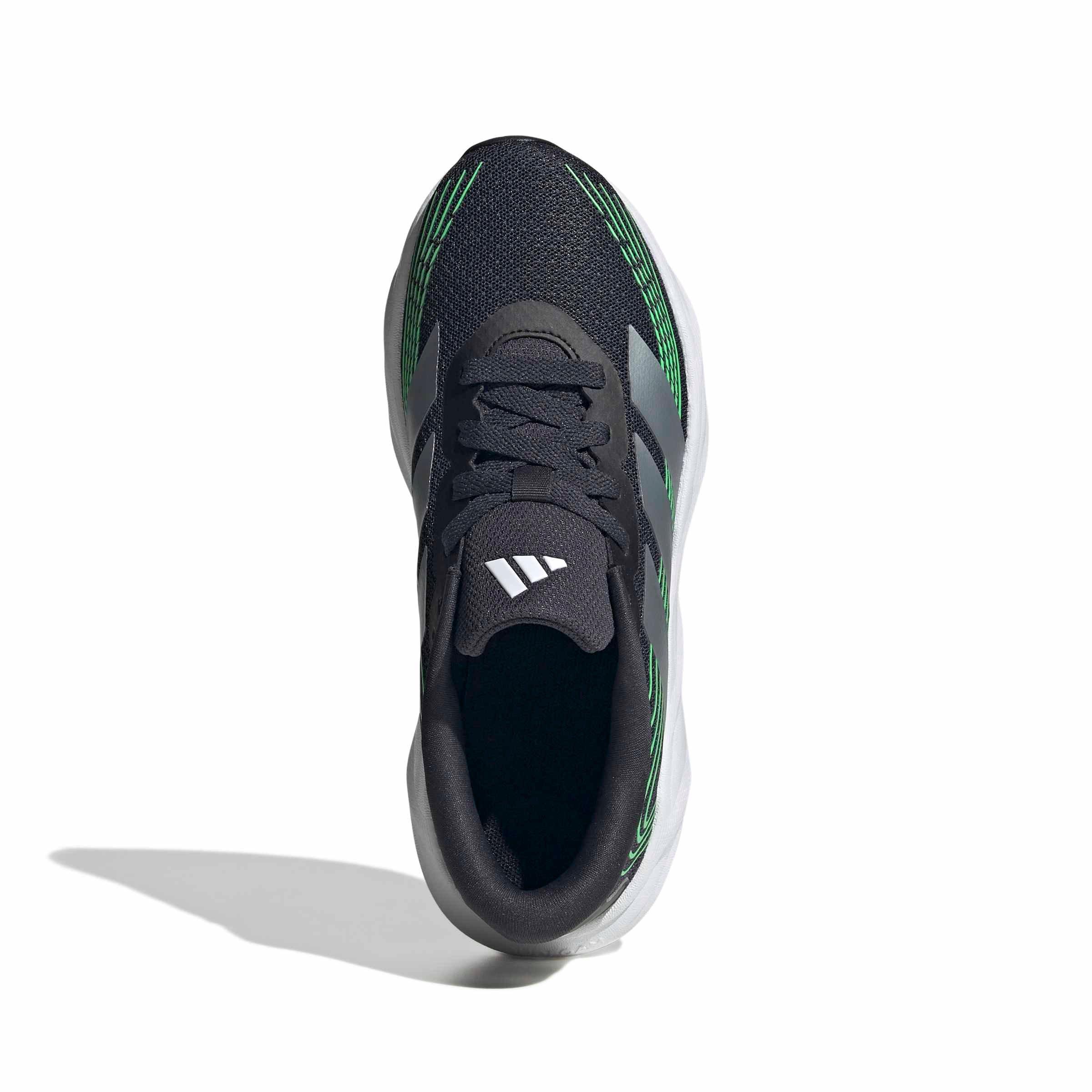 adidas Galaxy 8 "Night Grey/Tech Grey Met./Screaming Green" Grade School Boys' Running Shoe - GREY/GREY/GREEN
