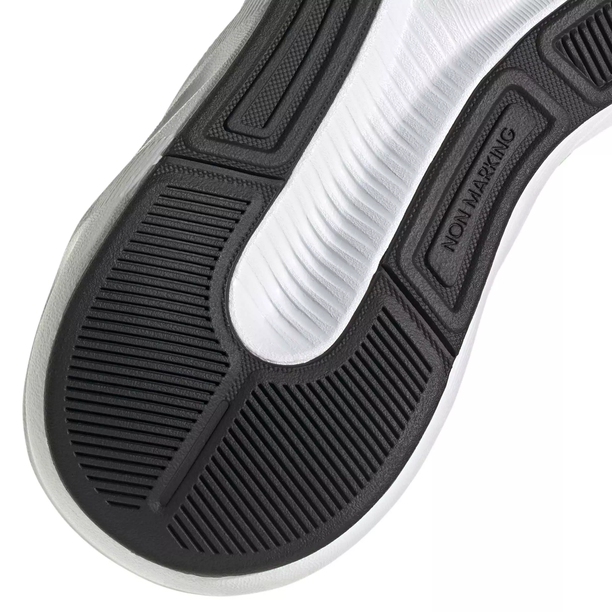 adidas Galaxy 8 "Night Grey/Tech Grey Met./Screaming Green" Grade School Boys' Running Shoe - GREY/GREY/GREEN