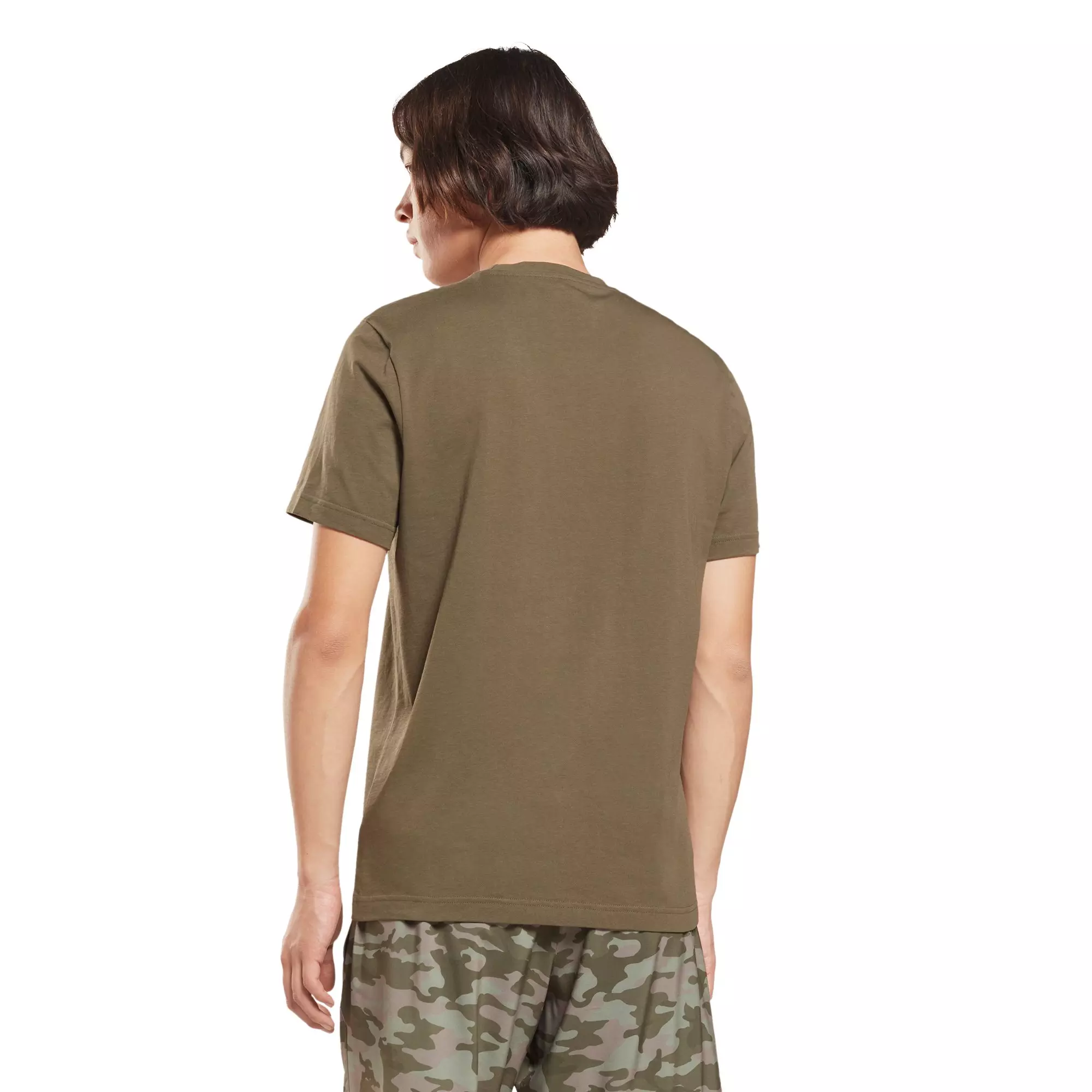 Reebok Men's Identity Big Logo Tee - Green - GREEN