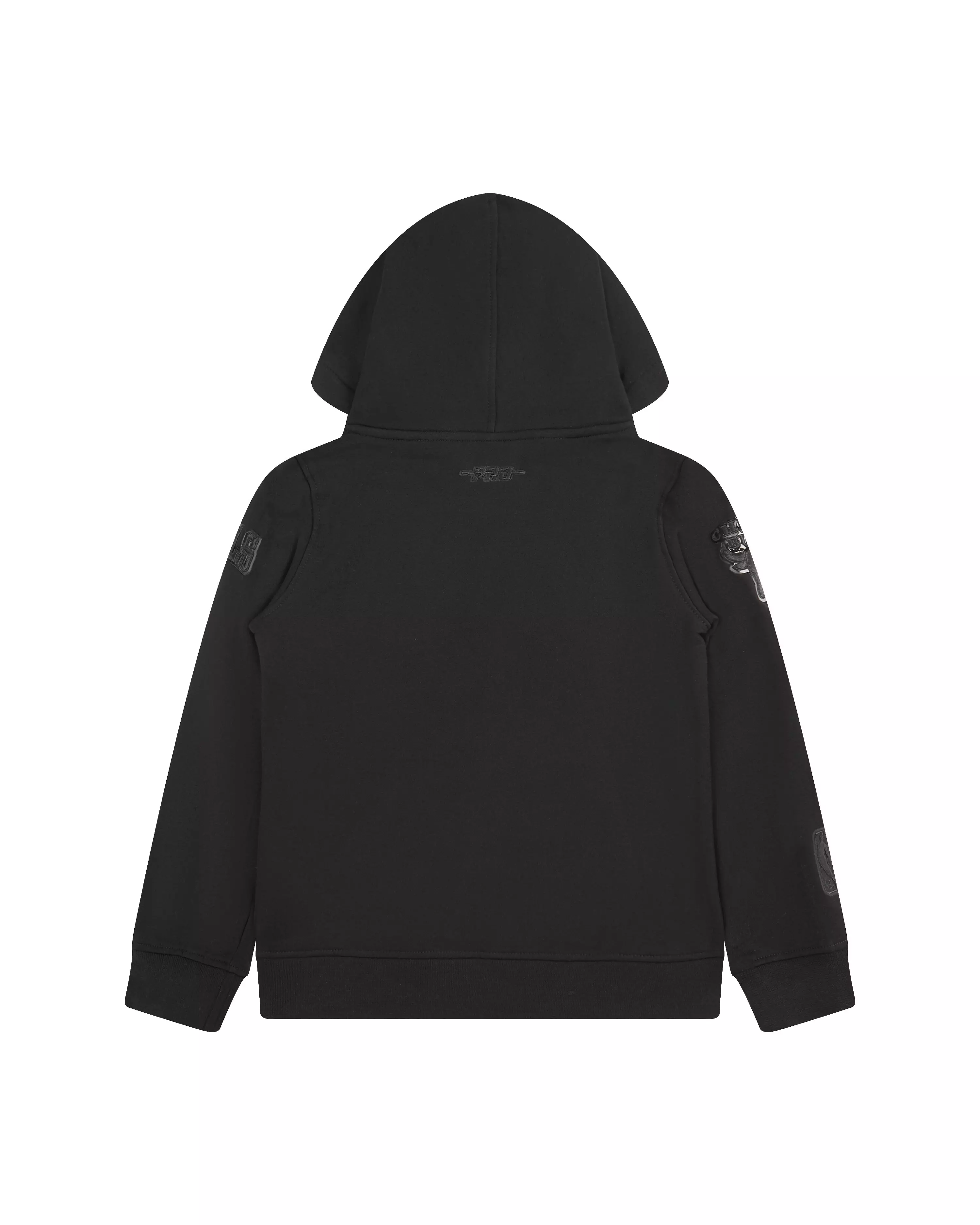 Pro Standard Toddler Boys' NBA Chicago Bulls Triple Black Fleece PO Hoodie - Black - BLACK