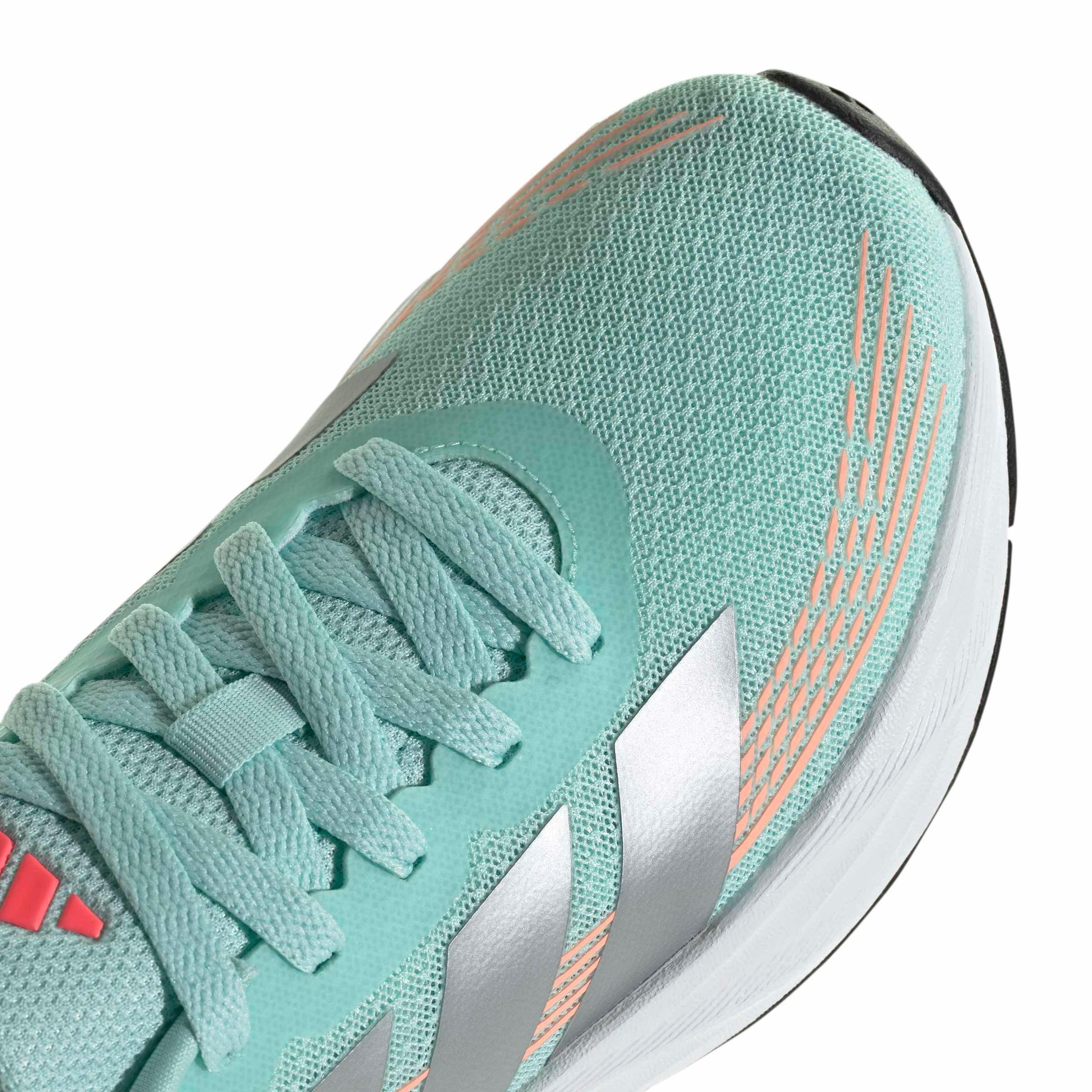 adidas Galaxy 8 "Semi Flash Aqua/Tech Grey Metallic/Frozen Turbo" Grade School Boys' Running Shoe - AQUA/GREY/TURBO
