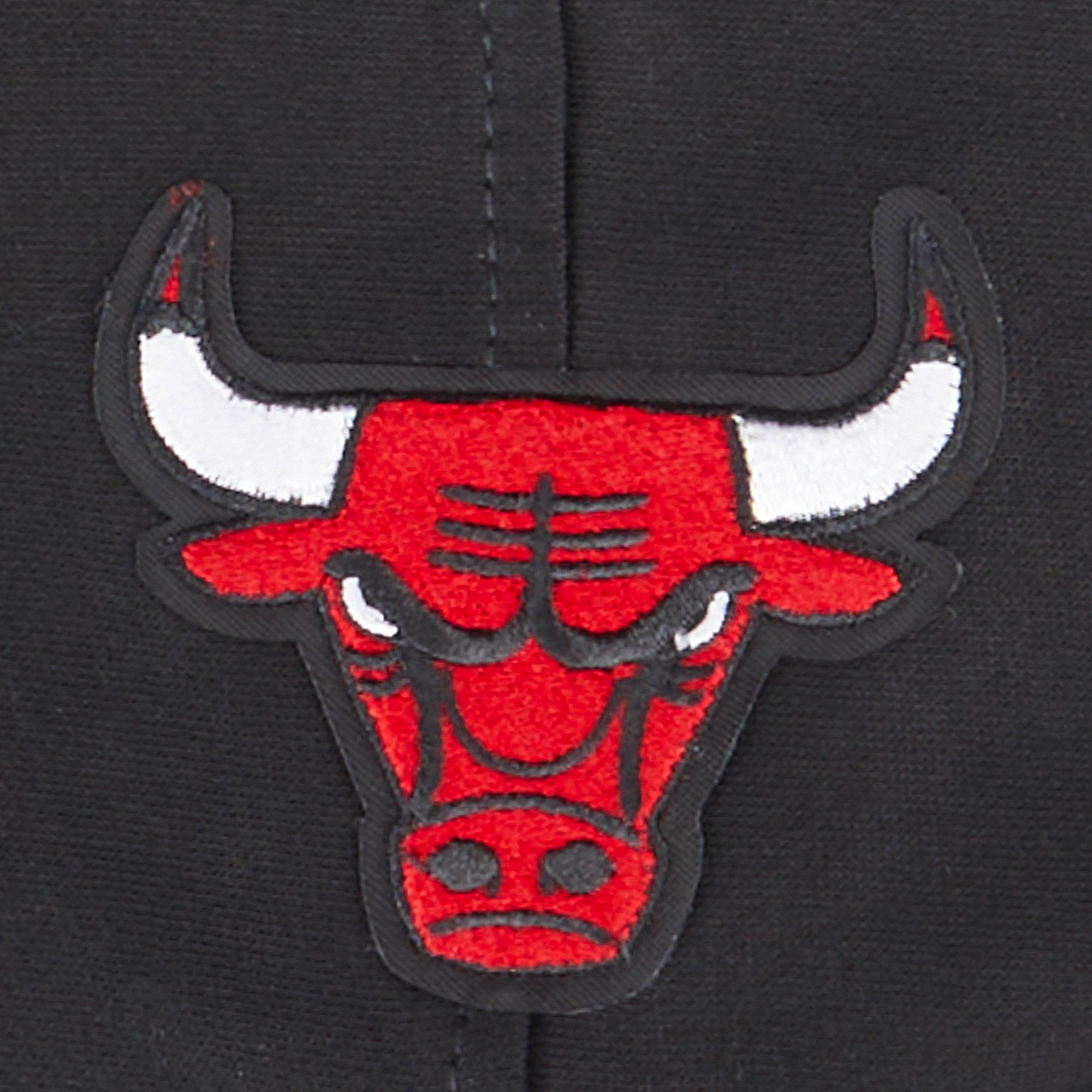 Pro Standard Toddler Boys' NBA Chicago Bulls Retro Classic Rib Fleece PO Hoodie -Black/Red - BLACK/RED Thumbnail View 6