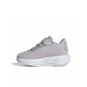 adidas Galaxy 8 "Lgh Solid Grey/Pink Fusion/Clear Pink" Infant Girls' Running Shoe - GREY/PINK/PINK
