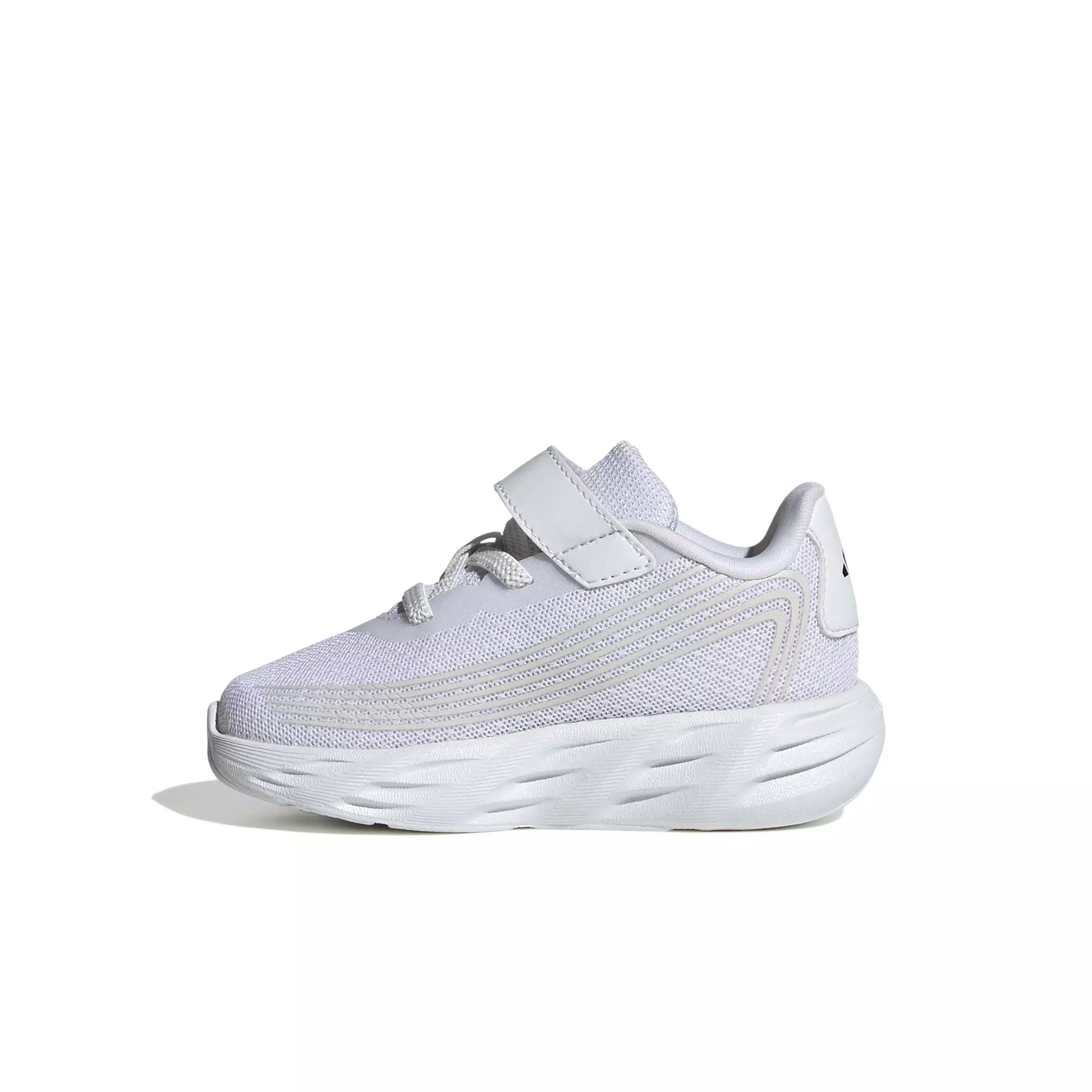 adidas Galaxy 8 "Ftwr White/Core Black/Dash Grey" Infant Boys' Running Shoe - WHITE/BLACK/GREY