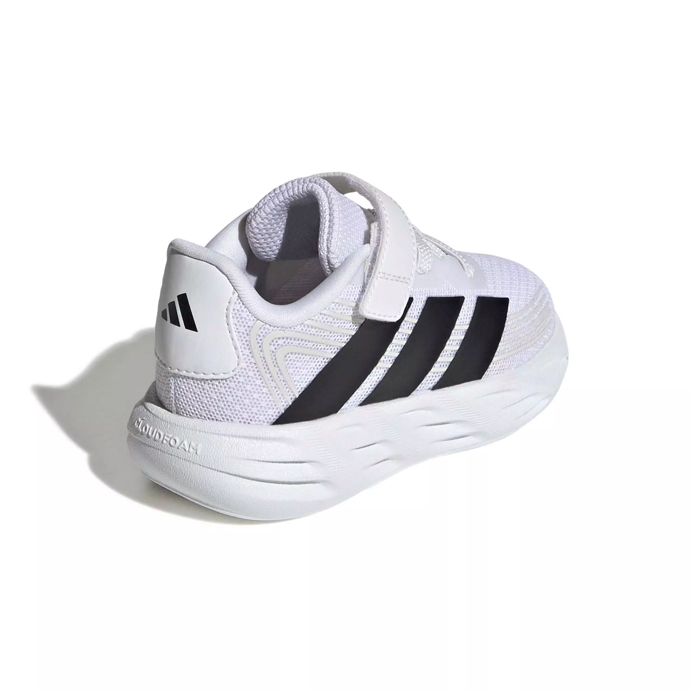 adidas Galaxy 8 "Ftwr White/Core Black/Dash Grey" Infant Boys' Running Shoe - WHITE/BLACK/GREY