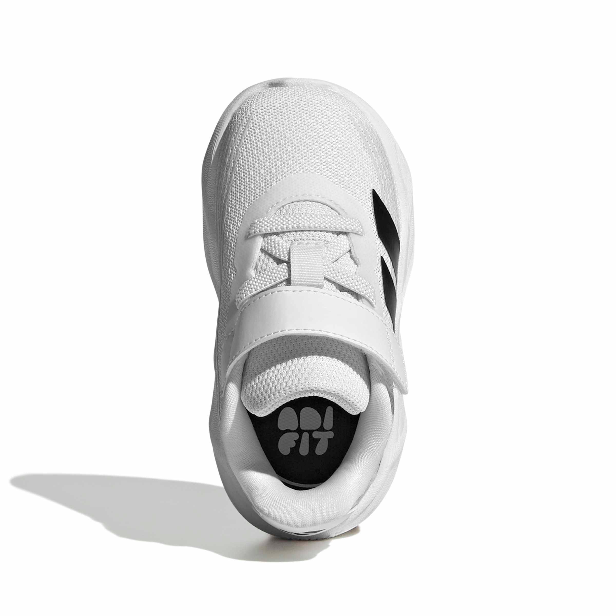 adidas Galaxy 8 "Ftwr White/Core Black/Dash Grey" Infant Boys' Running Shoe - WHITE/BLACK/GREY