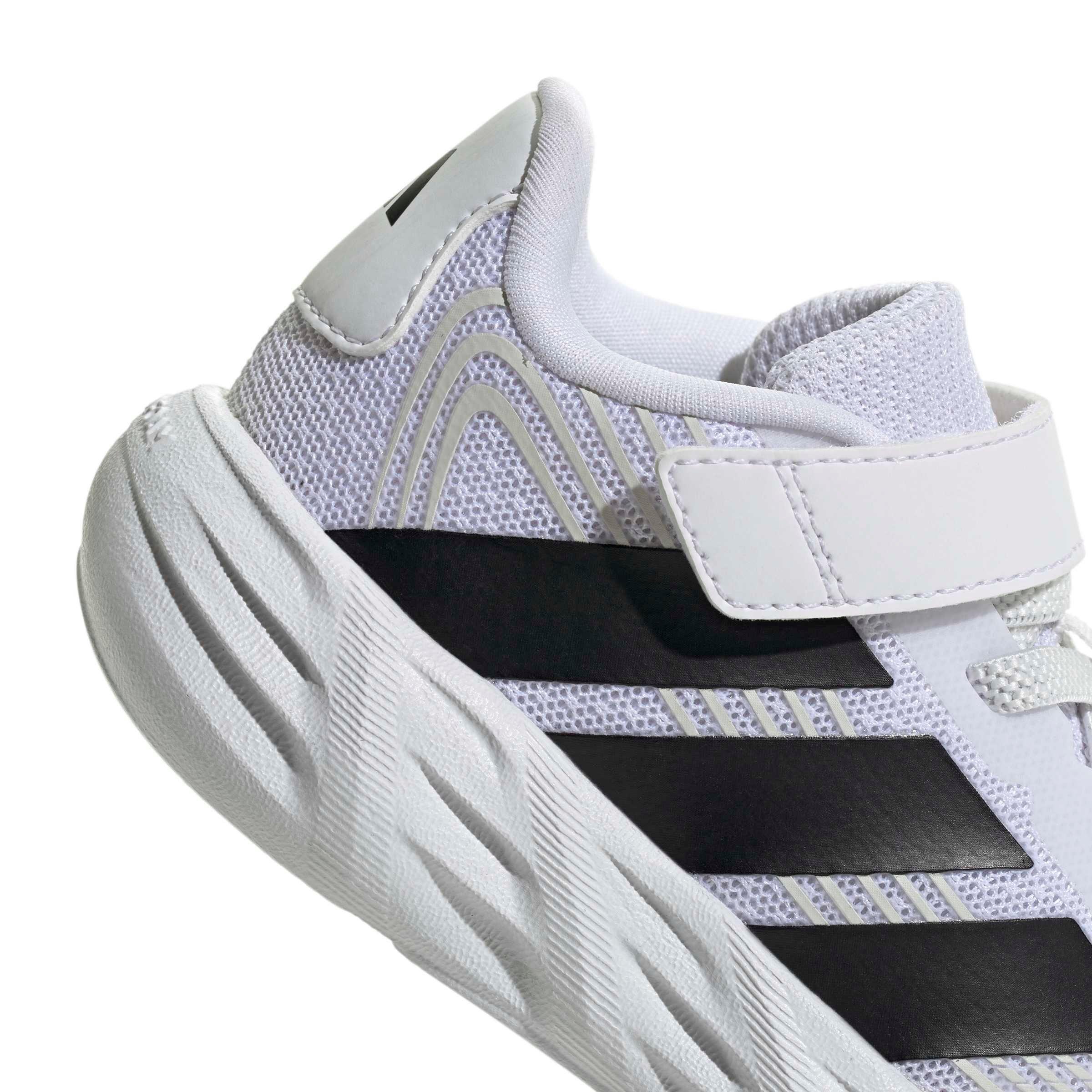 adidas Galaxy 8 "Ftwr White/Core Black/Dash Grey" Infant Boys' Running Shoe - WHITE/BLACK/GREY
