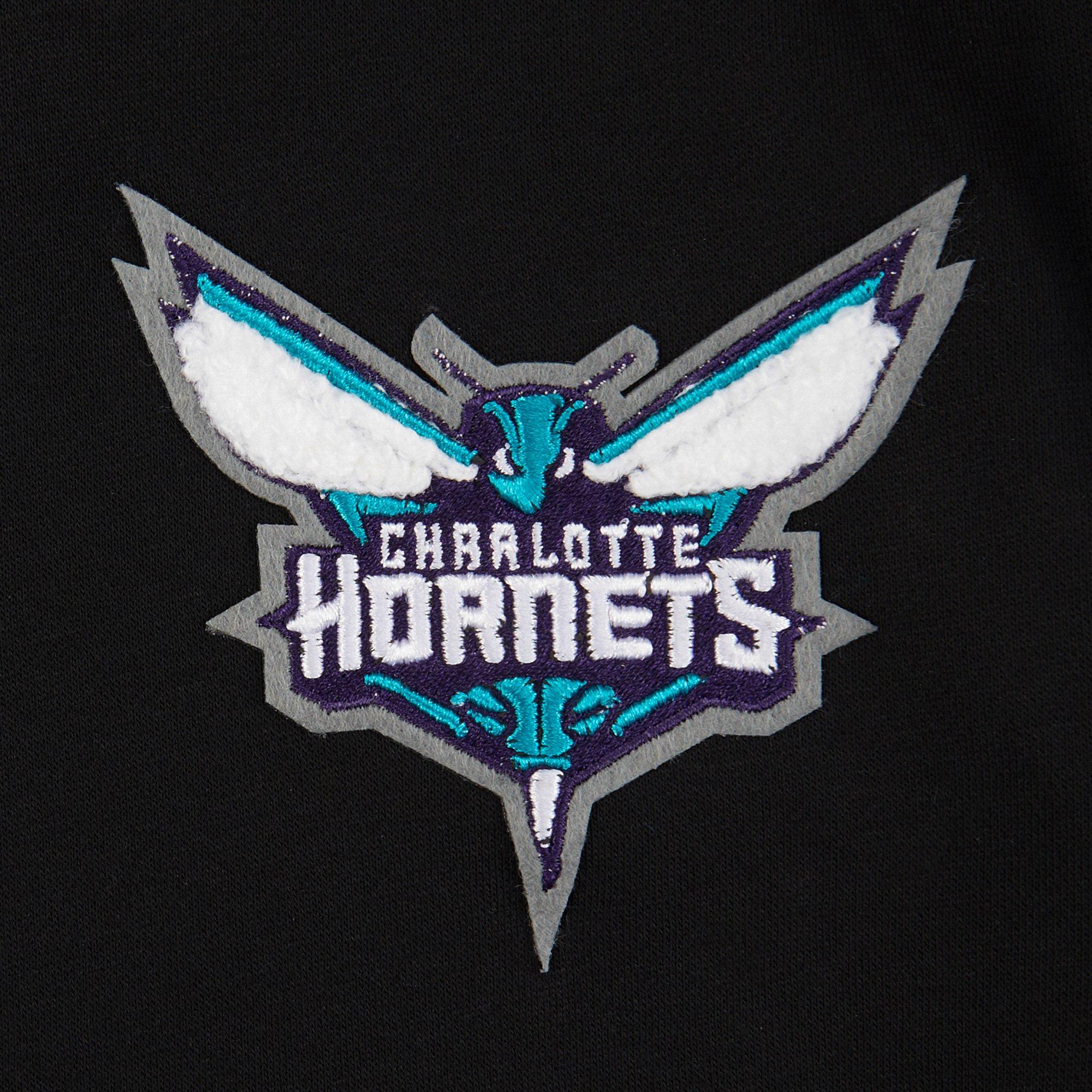 Pro Standard Toddler Boys' NBA Charlotte Hornets Classic Fleece PO Hoodie -Black - BLACK Thumbnail View 6
