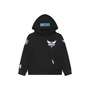 Pro Standard Toddler Boys' NBA Charlotte Hornets Classic Fleece PO Hoodie -Black